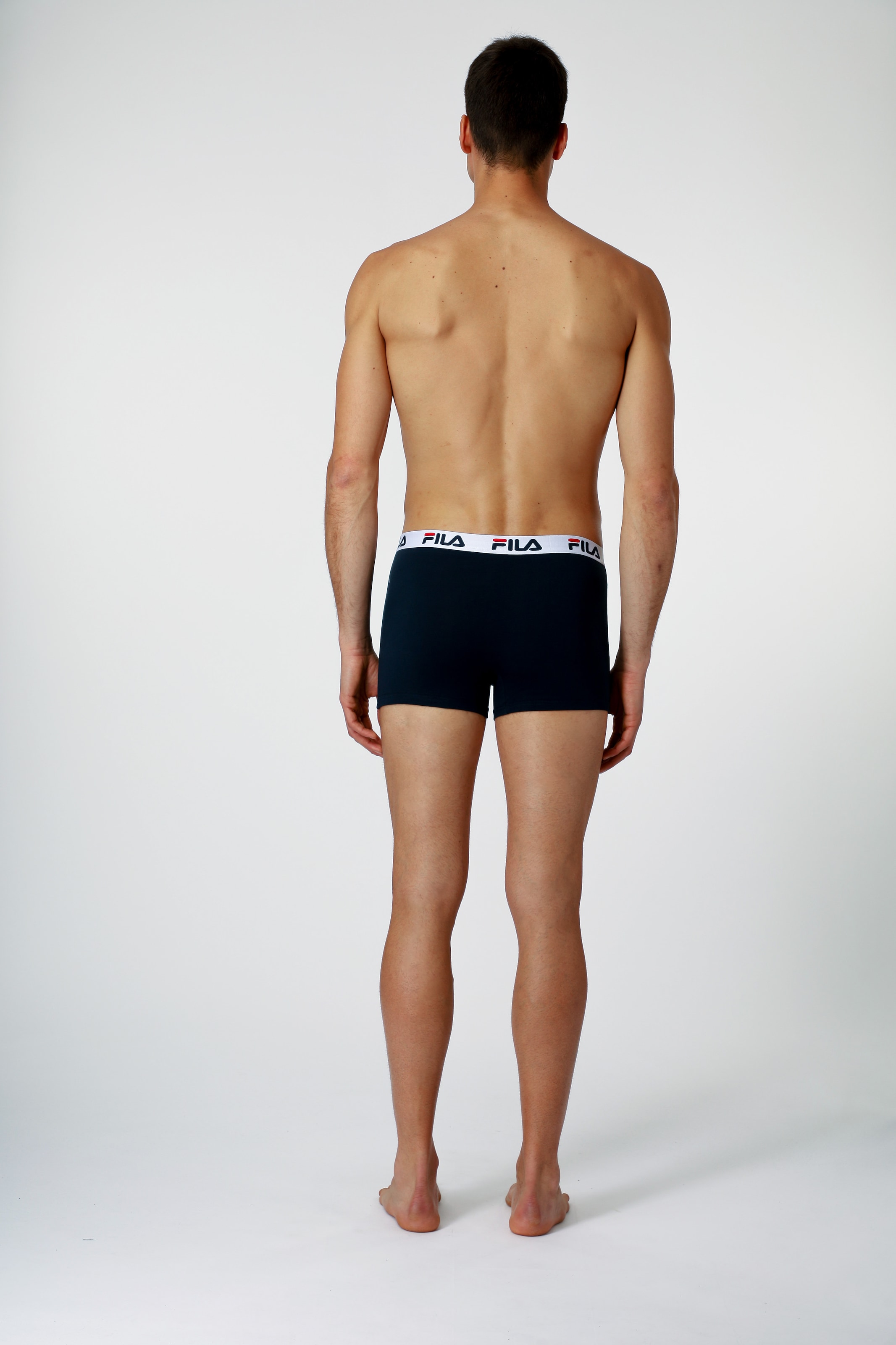Fila Boxer »MAN BOXER SHORTS«, (3er Pack), mit elastischem Logobund
