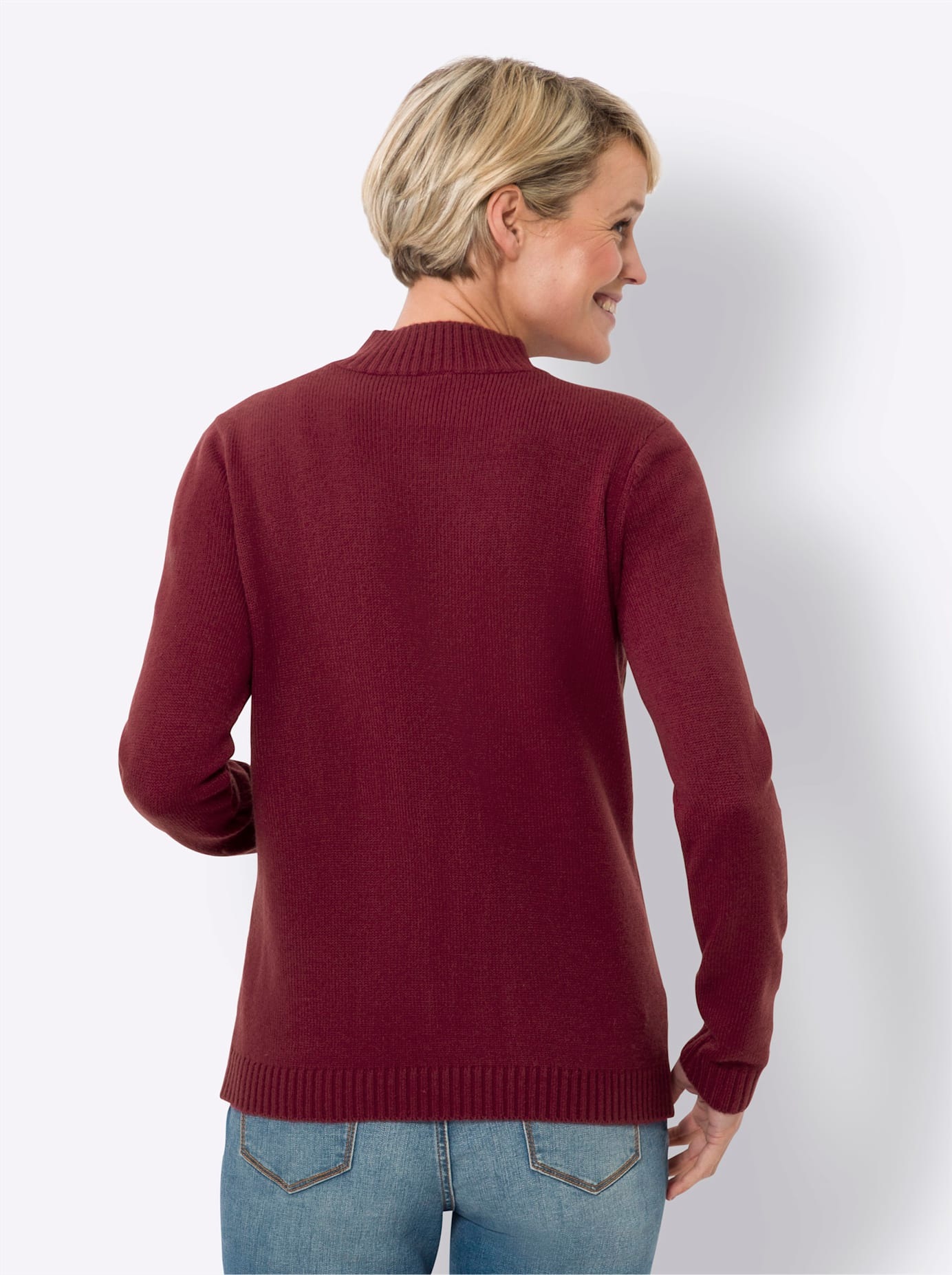 Classic Basics Stehkragenpullover "Stehkragen-Pullover" günstig online kaufen