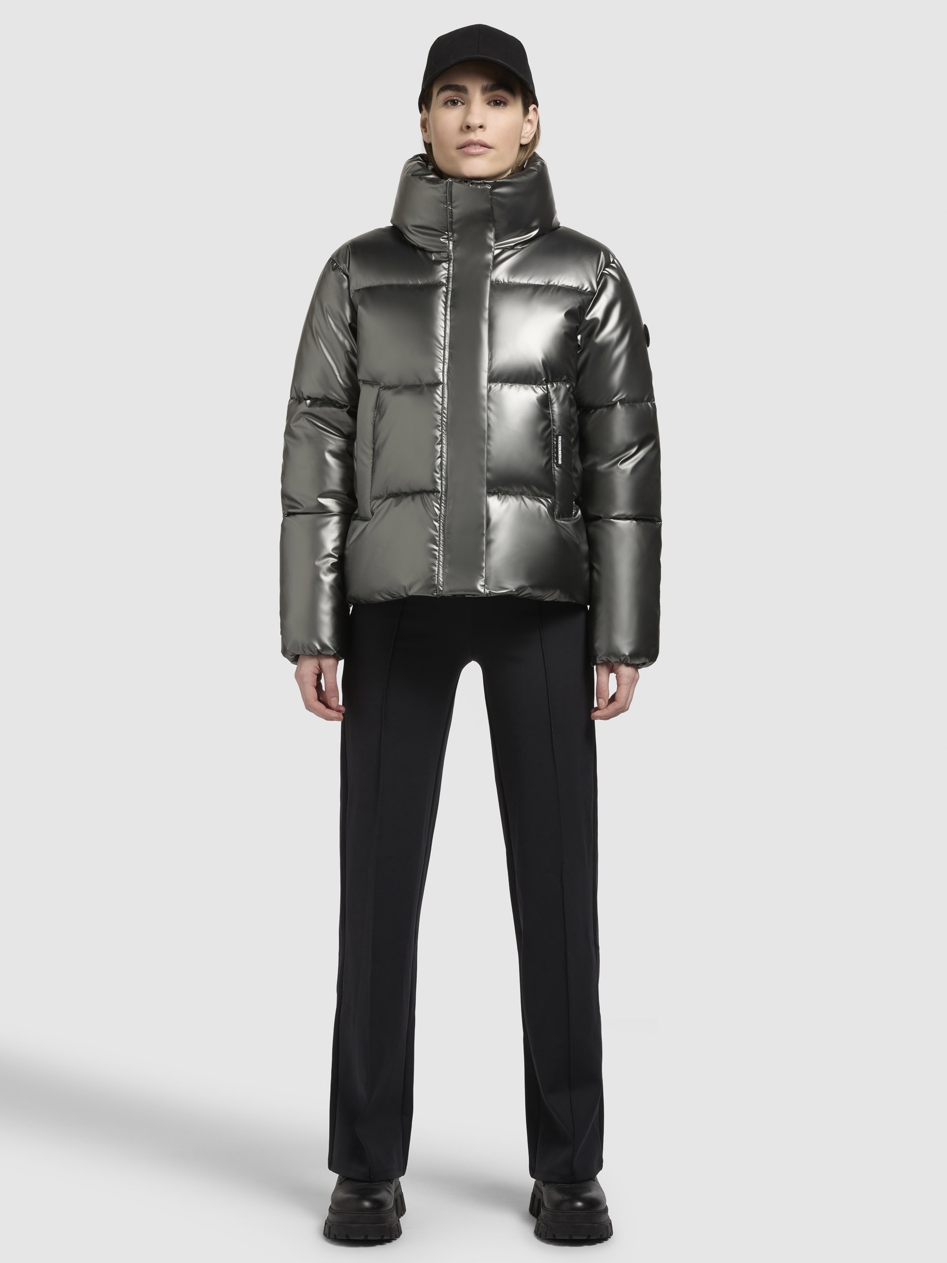 khujo Steppjacke "RINJA SHINY" ohne Kapuze
