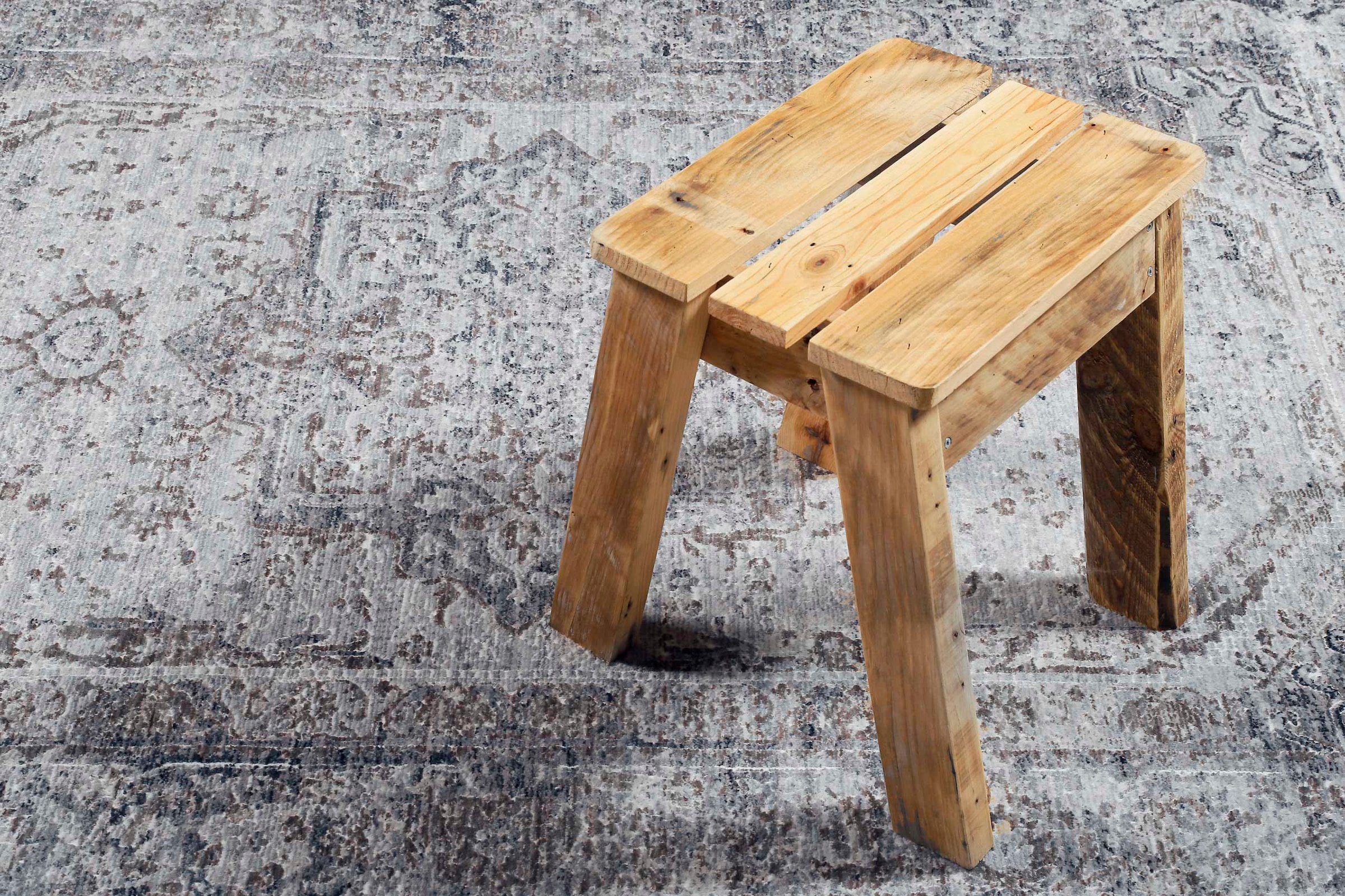 Wecon home Teppich »SoHo Touch«, rechteckig, 7 mm Höhe, Hoch-Tief-Struktur, Wohnzimmer