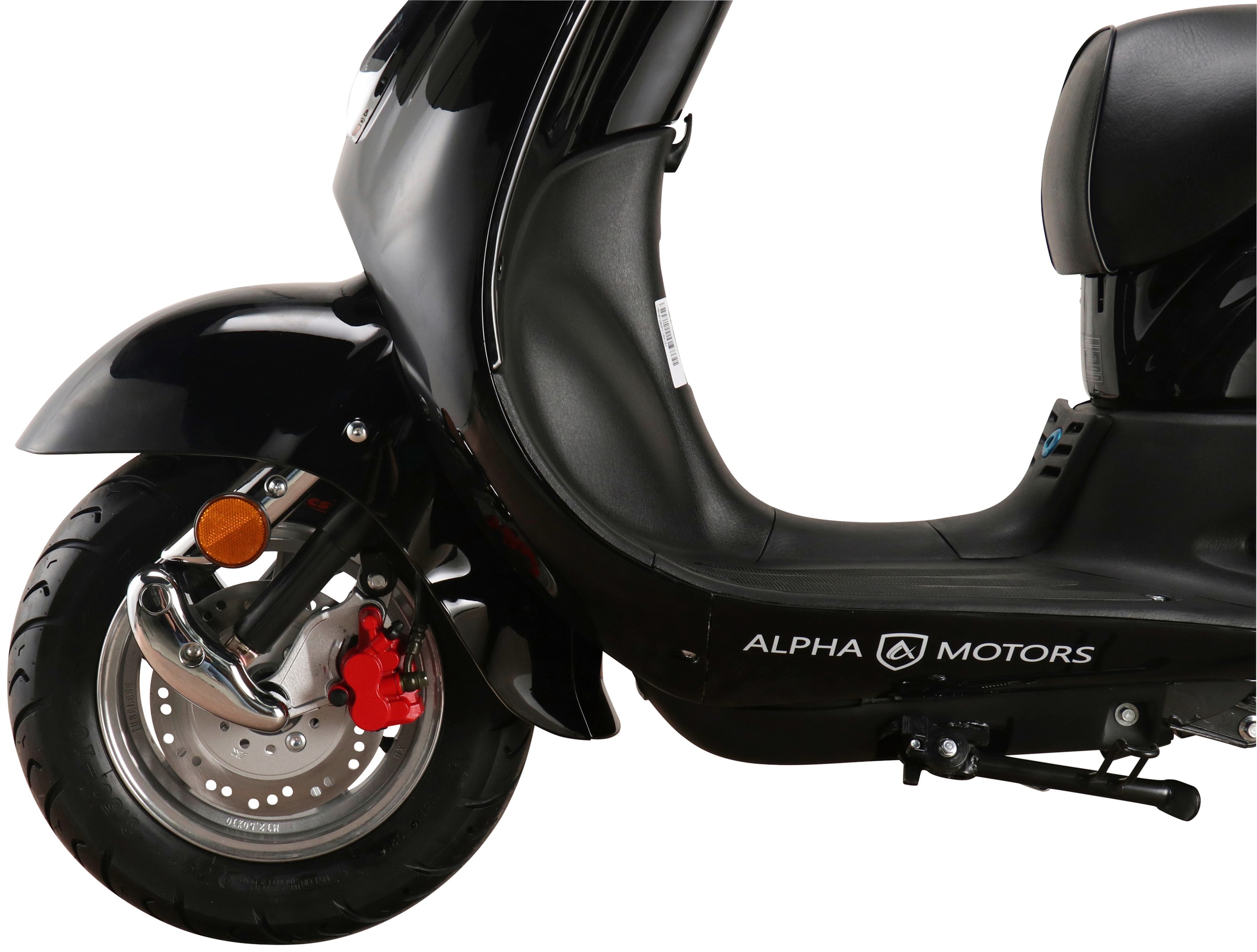 85 cm³, schwarz Euro »Retro Motorroller 8,56 125 km/h, Motors PS, Alpha auf BAUR 5, Firenze«, Rechnung |