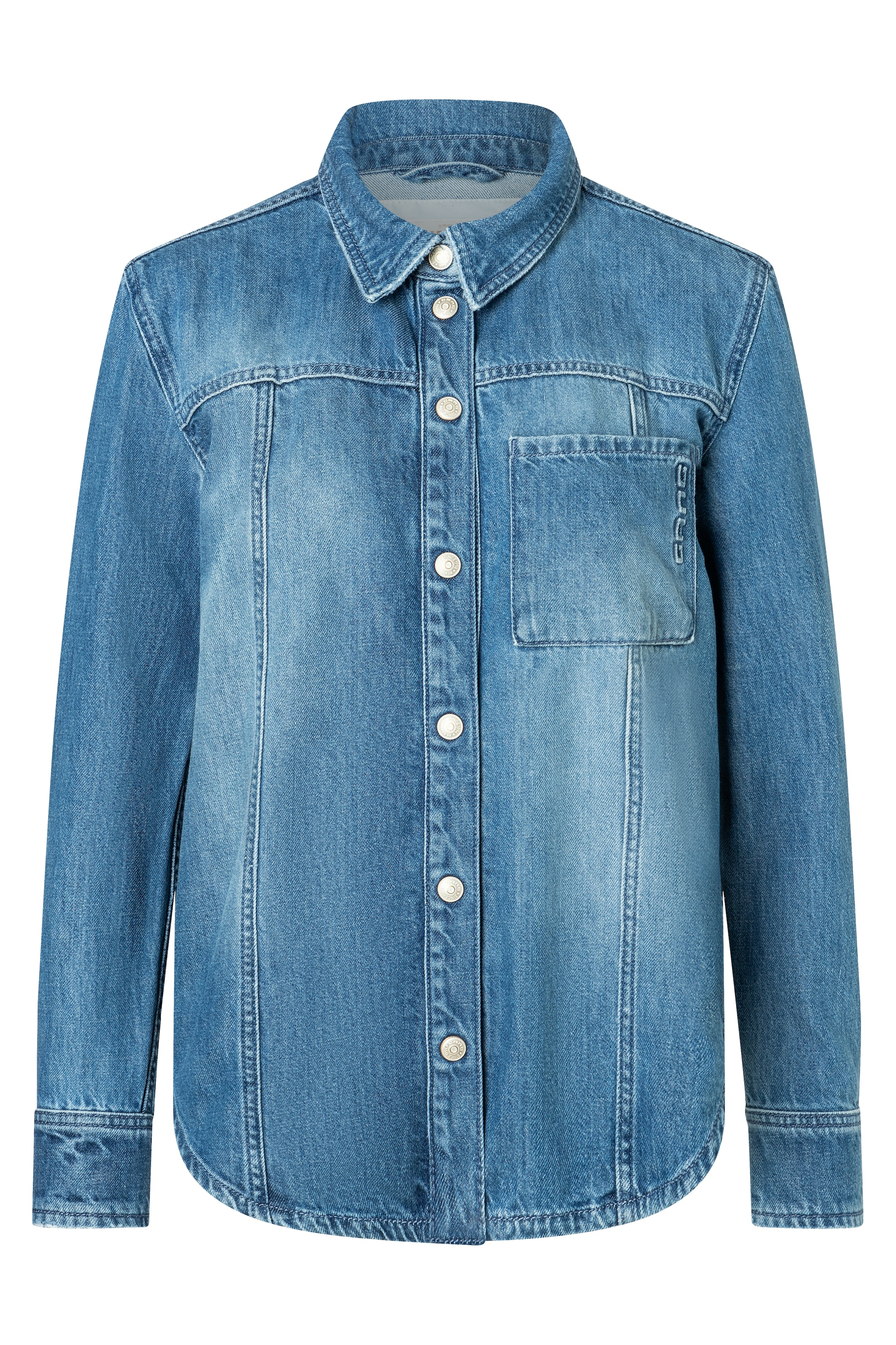 GANG Hemdbluse »94LIV SHIRT«, in lockerer Passform