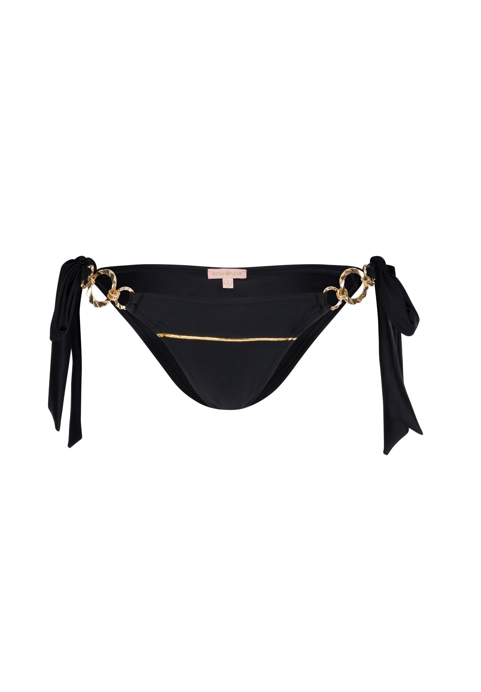 Moda Minx Bikini-Hose »Hoop Hoop seitlich gebunden«, (1 St., Panty), mit wunderschönen Ringen
