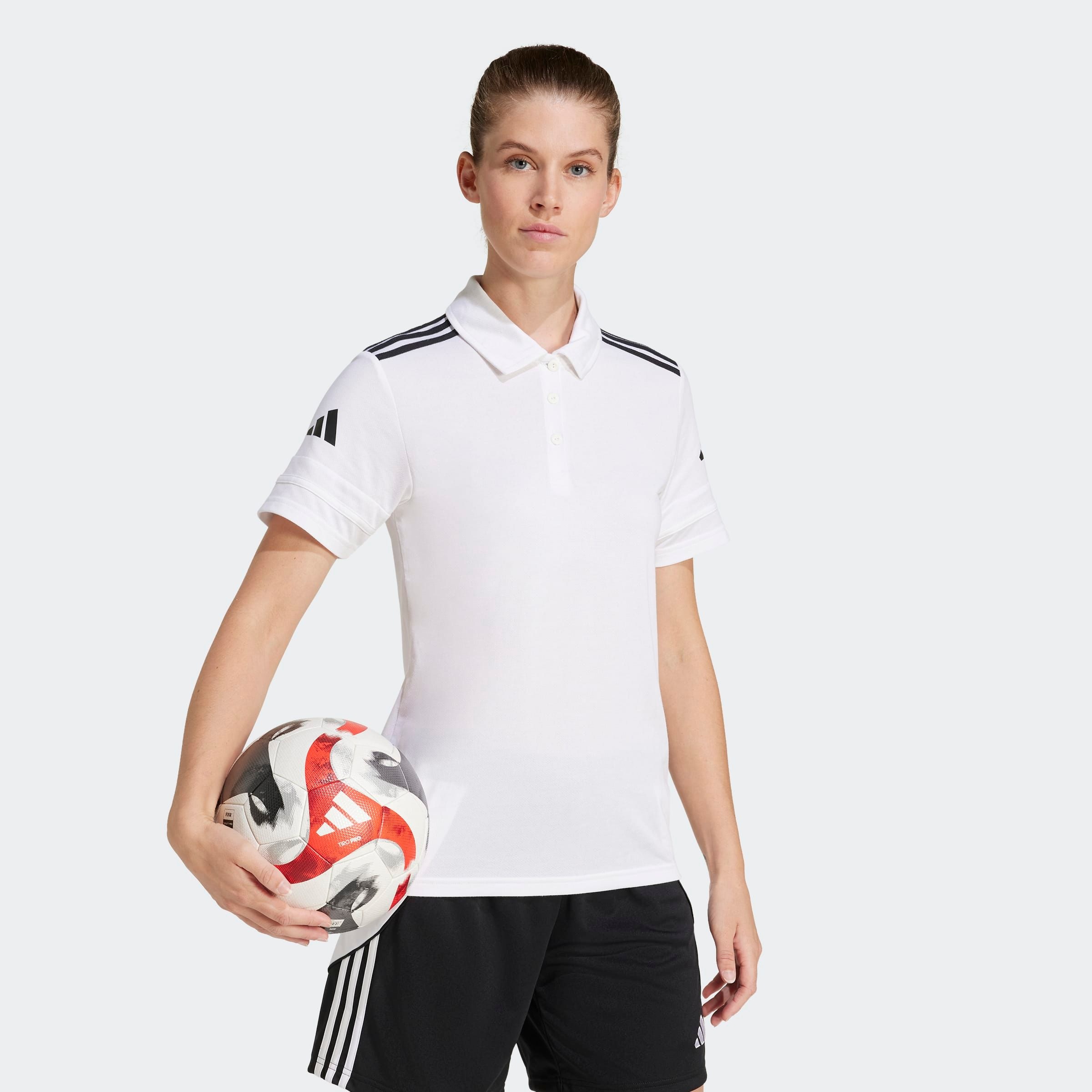 adidas Performance Poloshirt "SQ25 C POLO W" sportlicher Stil, mit Druckkno günstig online kaufen