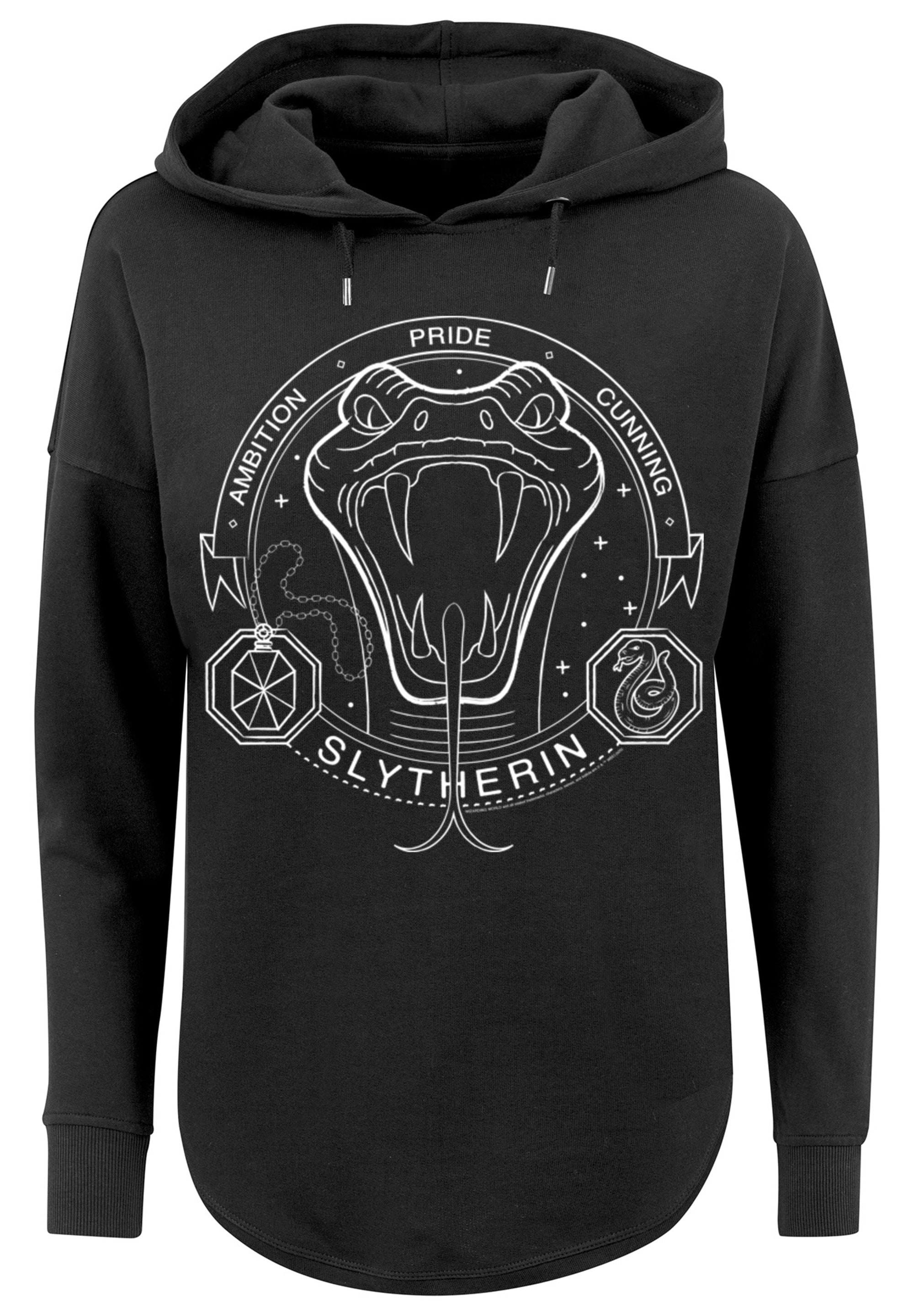 F4NT4STIC Kapuzenpullover »Harry Potter Slytherin Seal«, Print