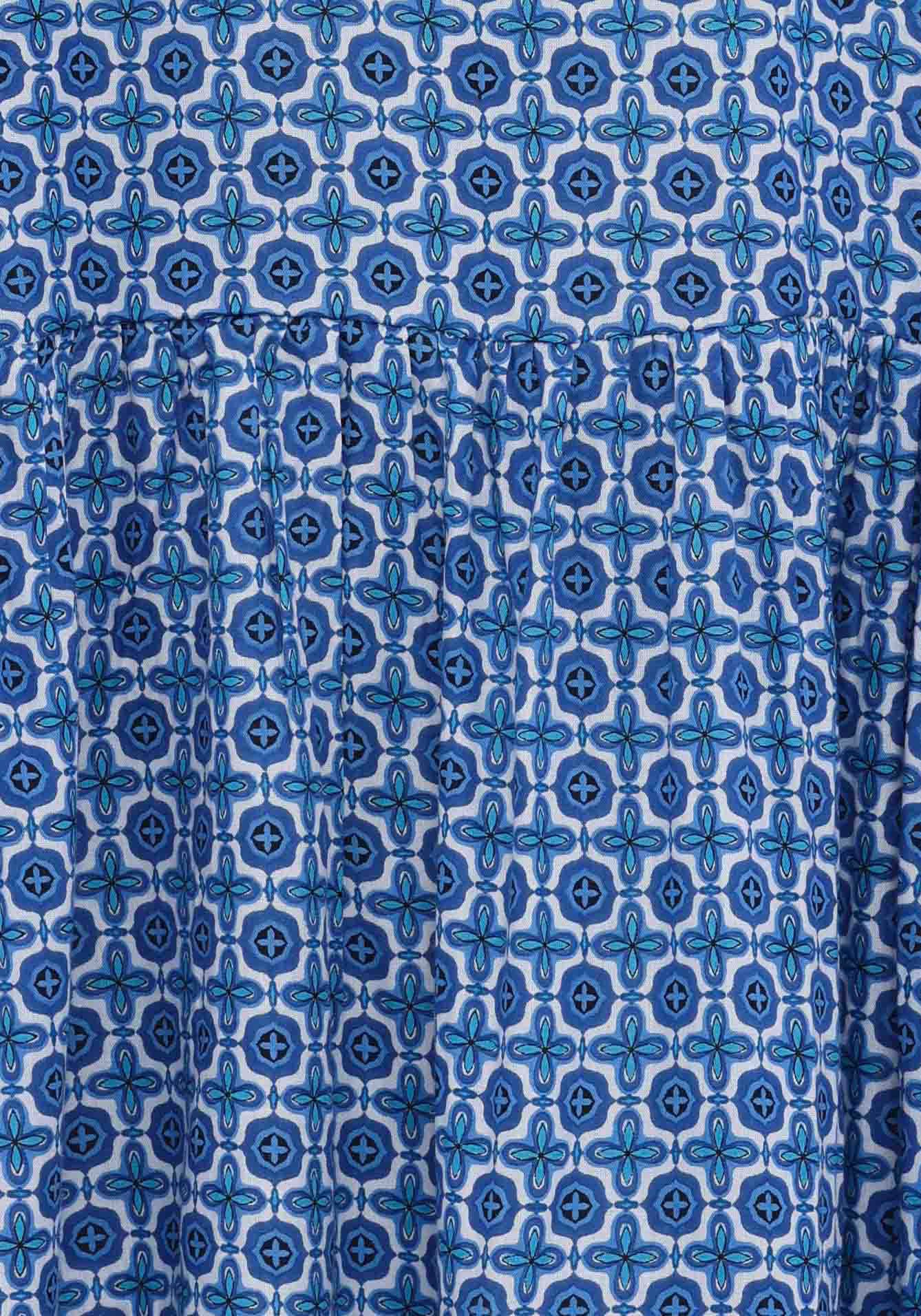 Zwillingsherz Sommerkleid, mit Knopfleiste