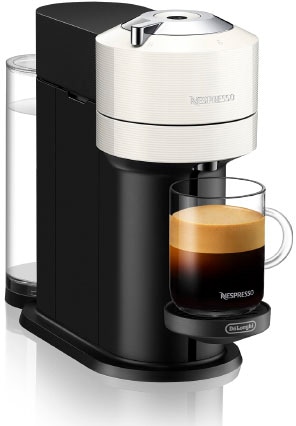 Nespresso Kapselmaschine »Vertuo Next Bundle ENV 120.WAE, von DeLonghi, White«, inkl. Aeroccino Milchaufschäumer im Wert von 75,- UVP