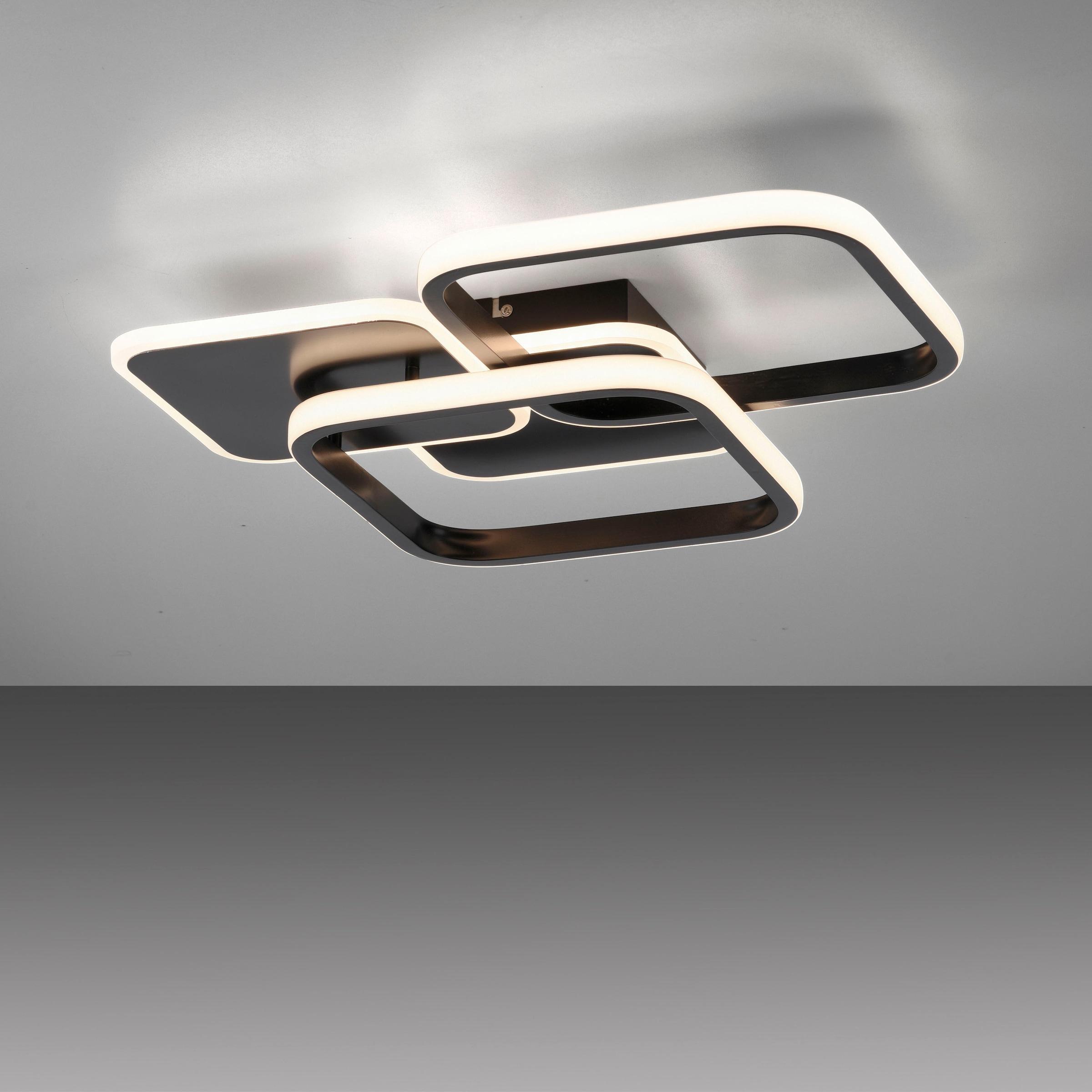 JUST LIGHT Deckenleuchte »SEVENT«, 1 flammig, Leuchtmittel LED-Board | LED fest integriert, LED