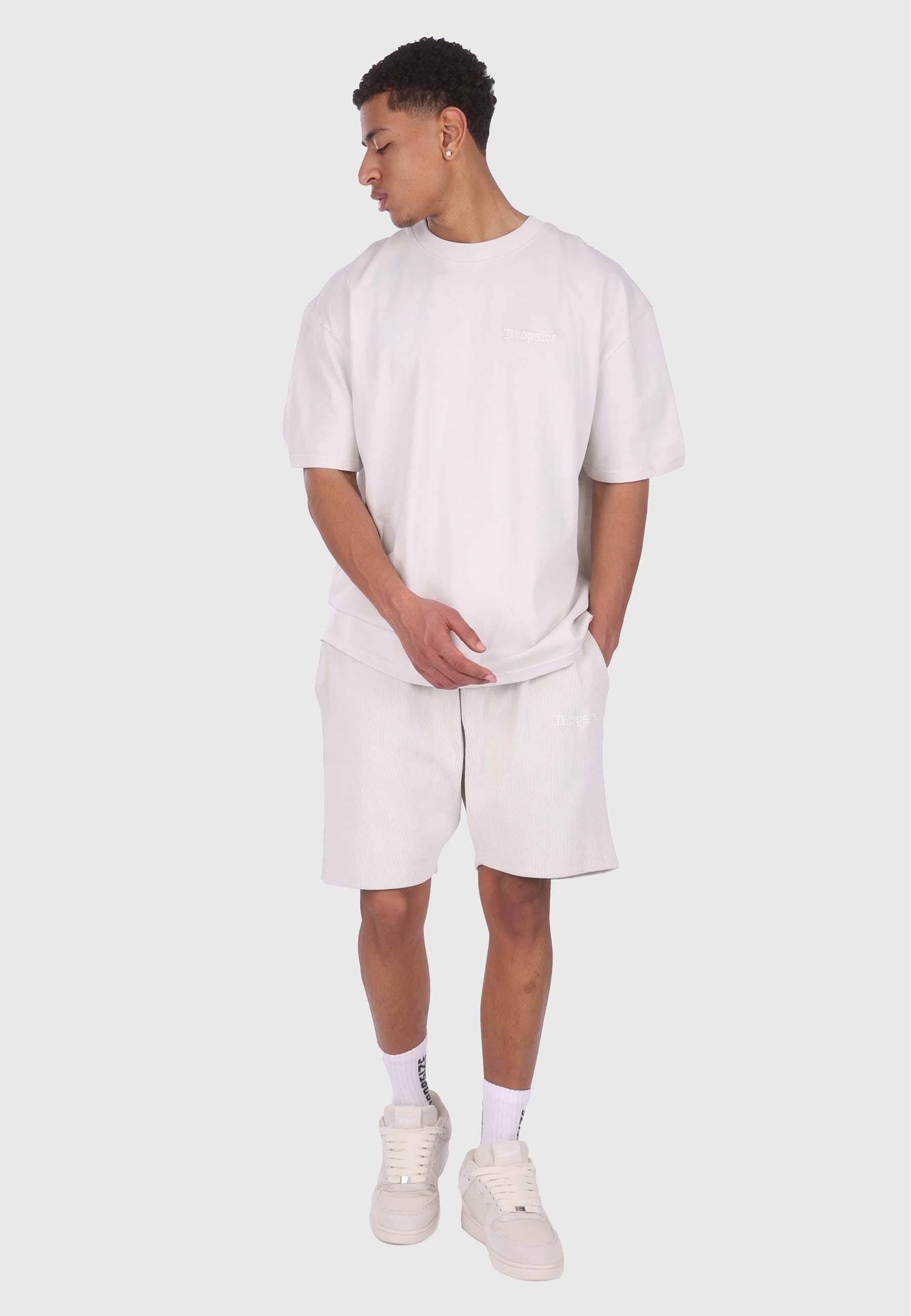 Dropsize Shorts »Dropsize HEAVY EMBO RIB SHORTS«