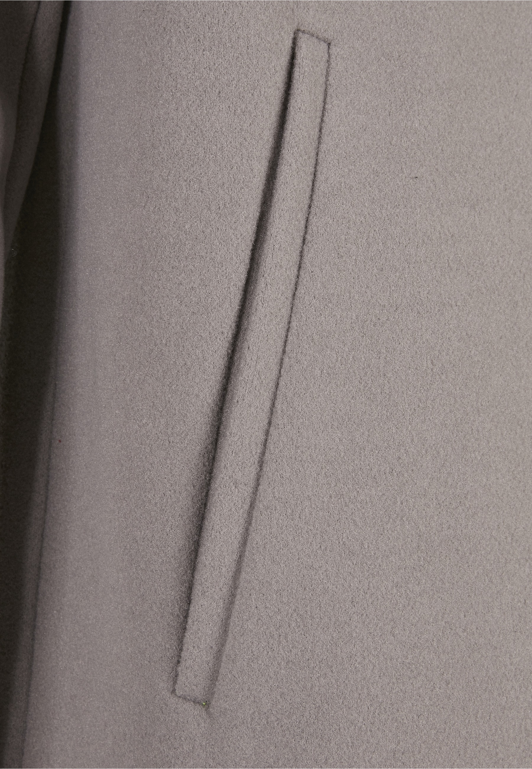 URBAN CLASSICS Winterjacke »Urban Classics Herren Long Coat« 1 Stk. tlg. ohne Kapuze