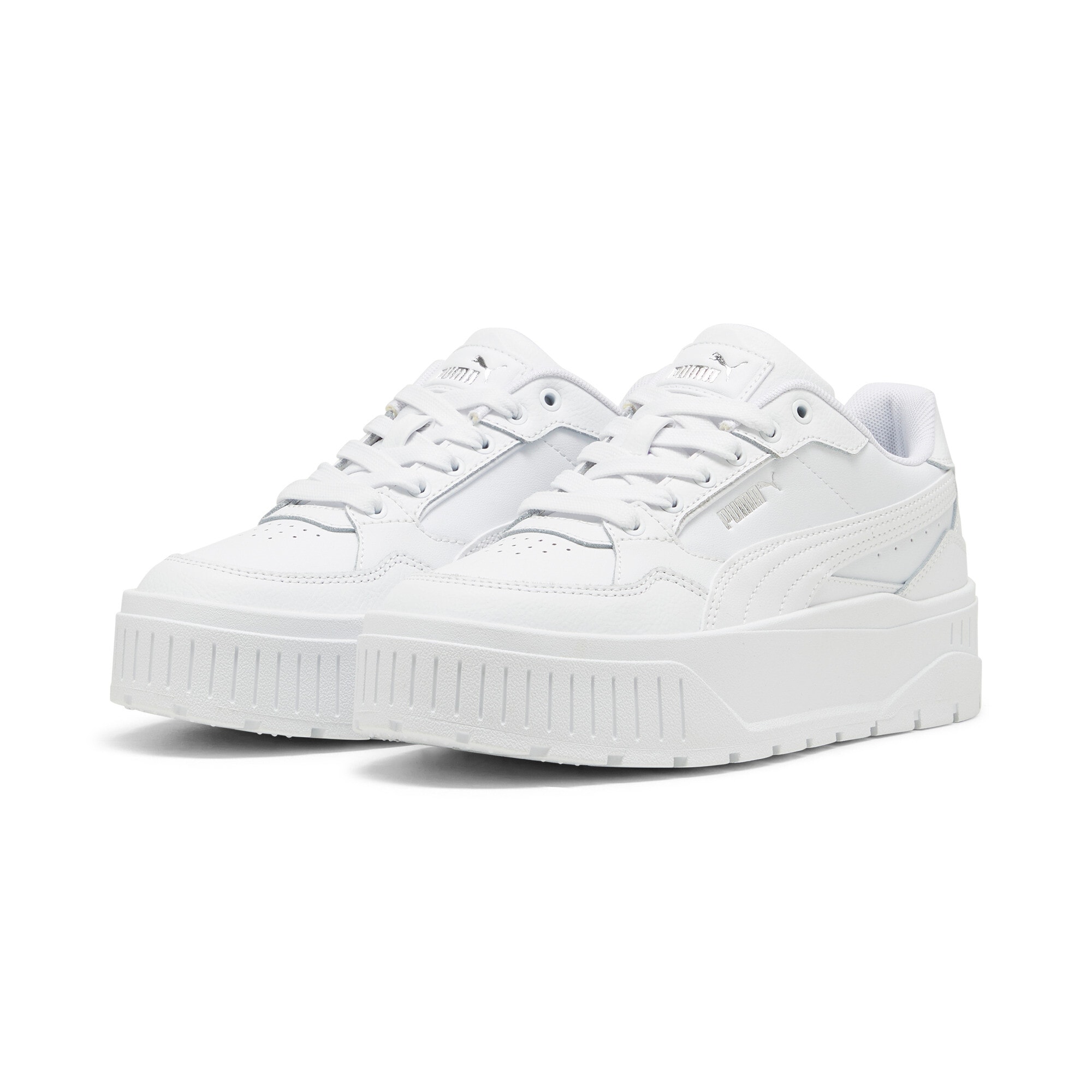 PUMA Sneaker "KARMEN II IDOL" für sportliche Anlässe, mit SoftFoam+ Einlegesohle, aus Leder