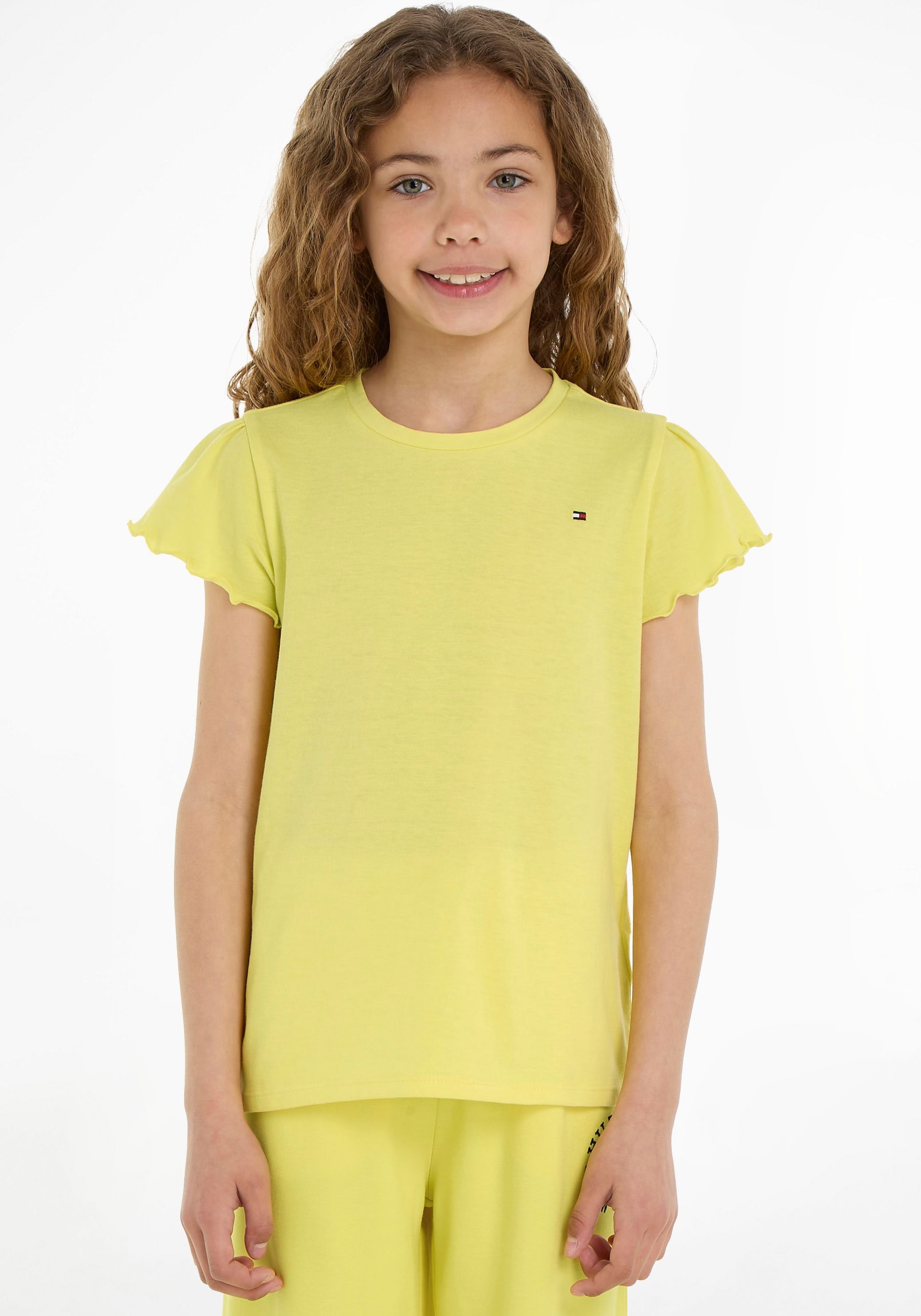 Tommy Hilfiger T-Shirt »ESSENTIAL RUFFLE SLEEVE TOP«, für Babys online  kaufen | BAUR