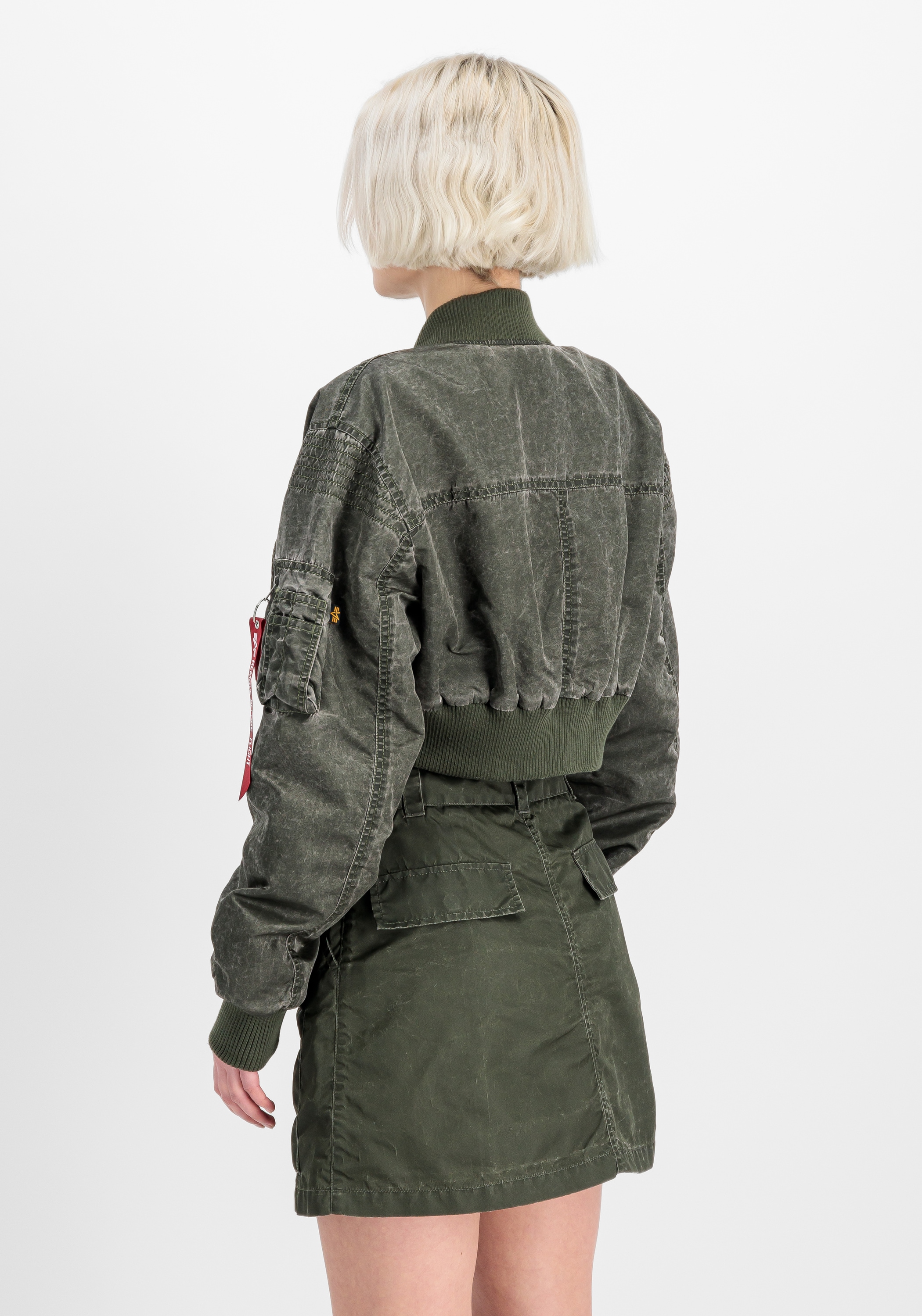 Alpha Industries Bomberjacke »Alpha Industries Women - Bomber Jackets MA-1 Vintage Cropped W«