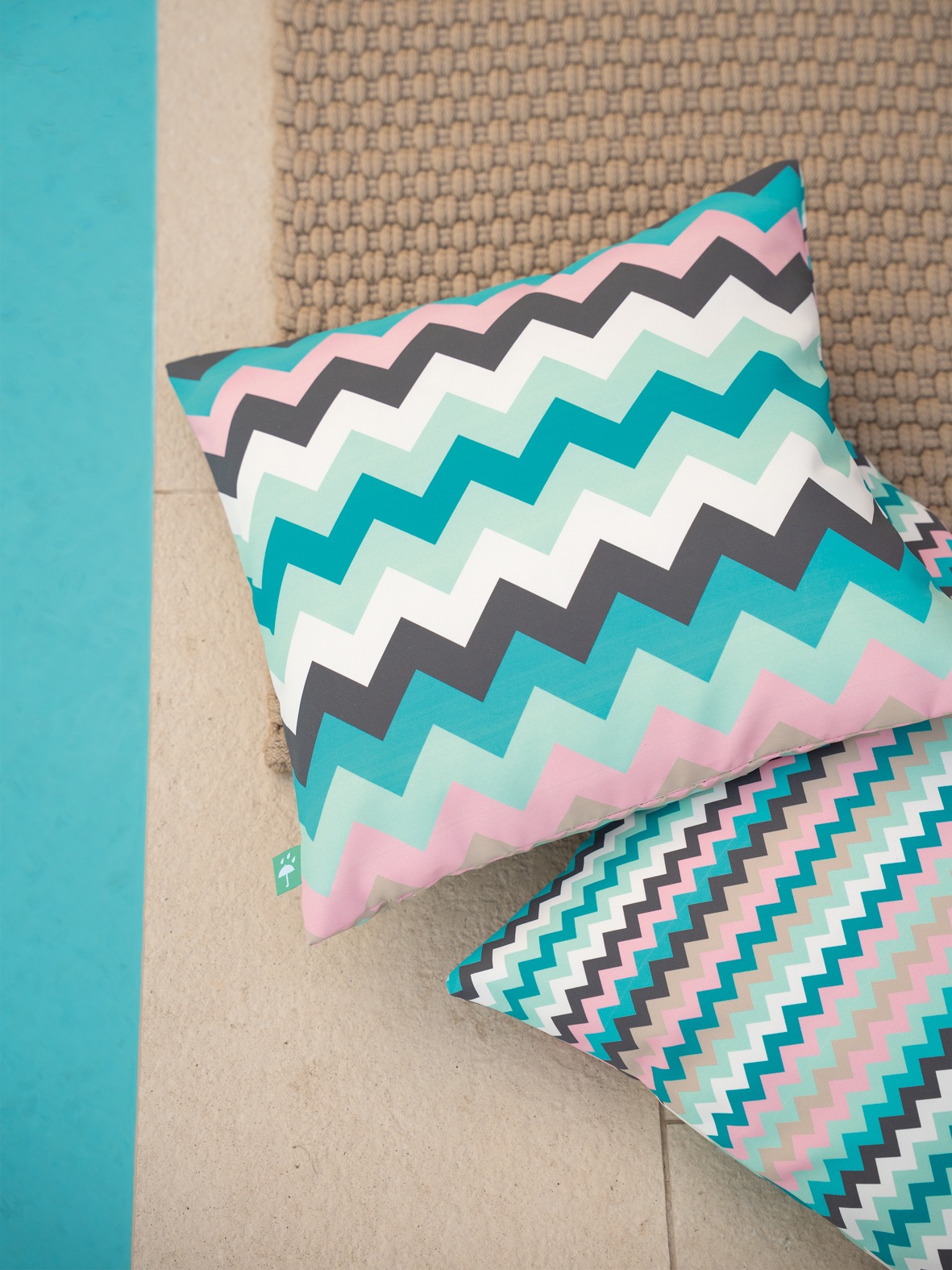 Thumbnail - PAD Dekokissen "ZICZAC" made in europe