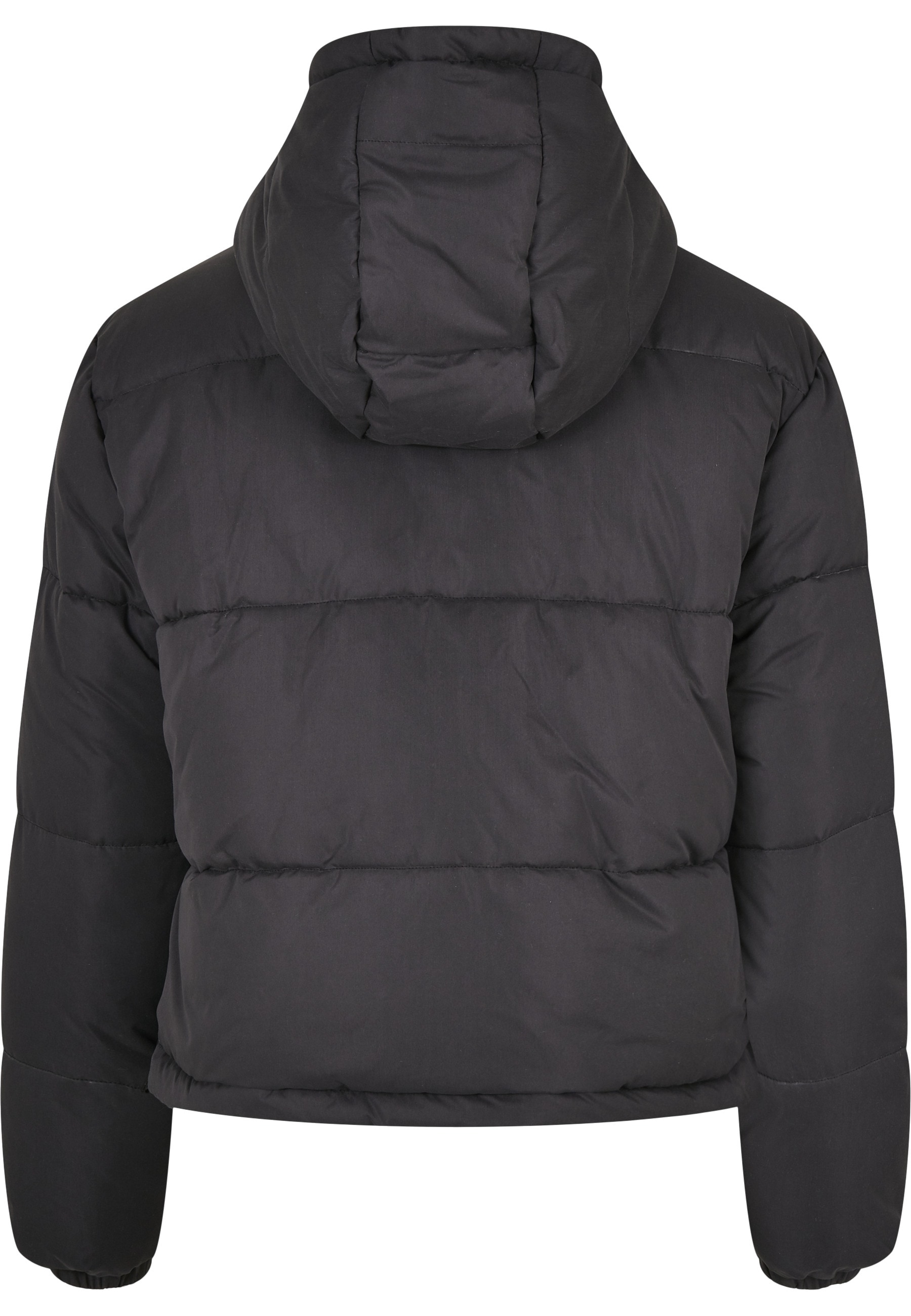 URBAN CLASSICS Winterjacke »Urban Classics Damen Ladies Puffer Pull Over Jacket« 1 Stk. tlg. mit Kapuze