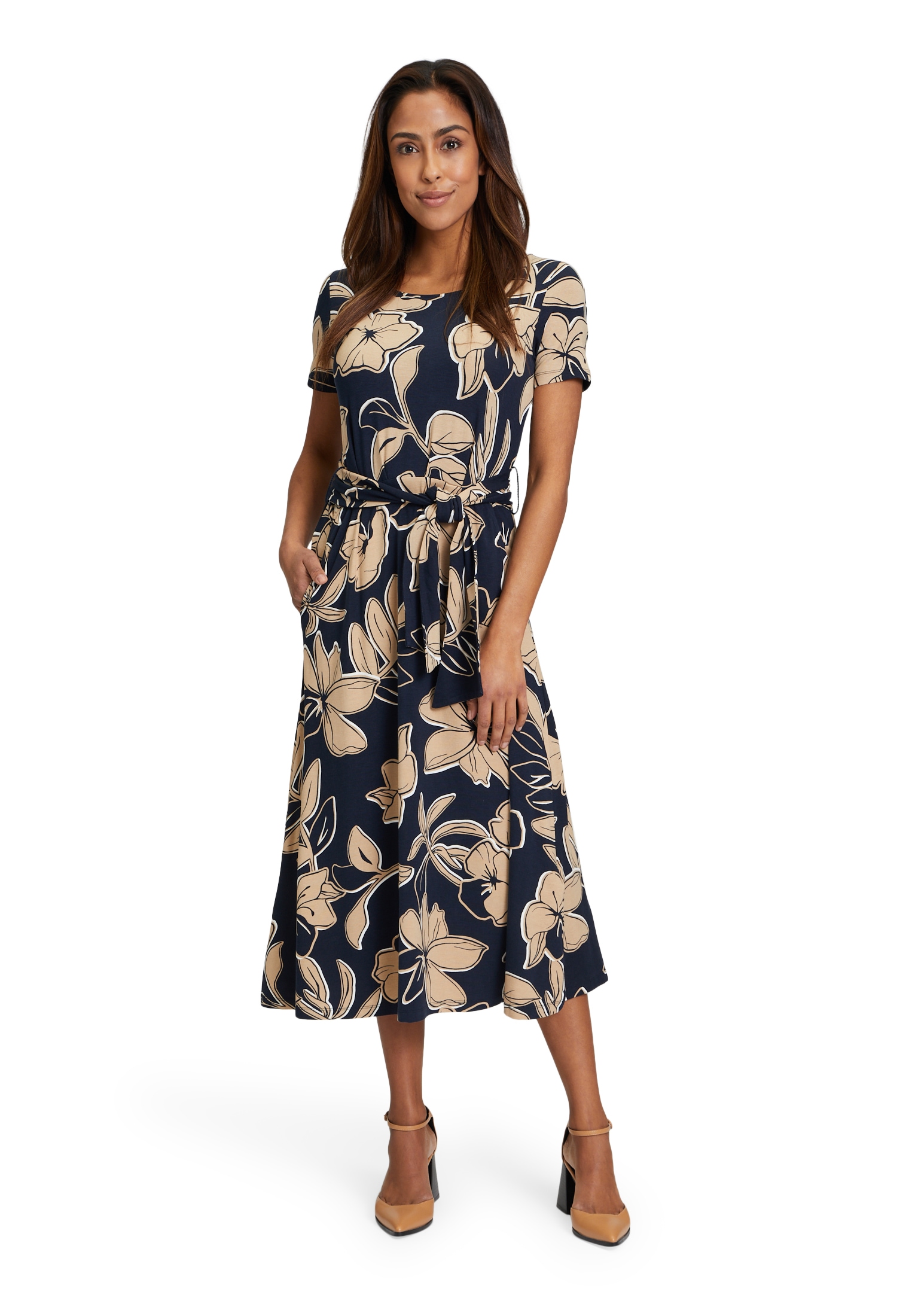 Betty Barclay Jerseykleid "Betty Barclay Jerseykleid mit Blumenprint", Druck