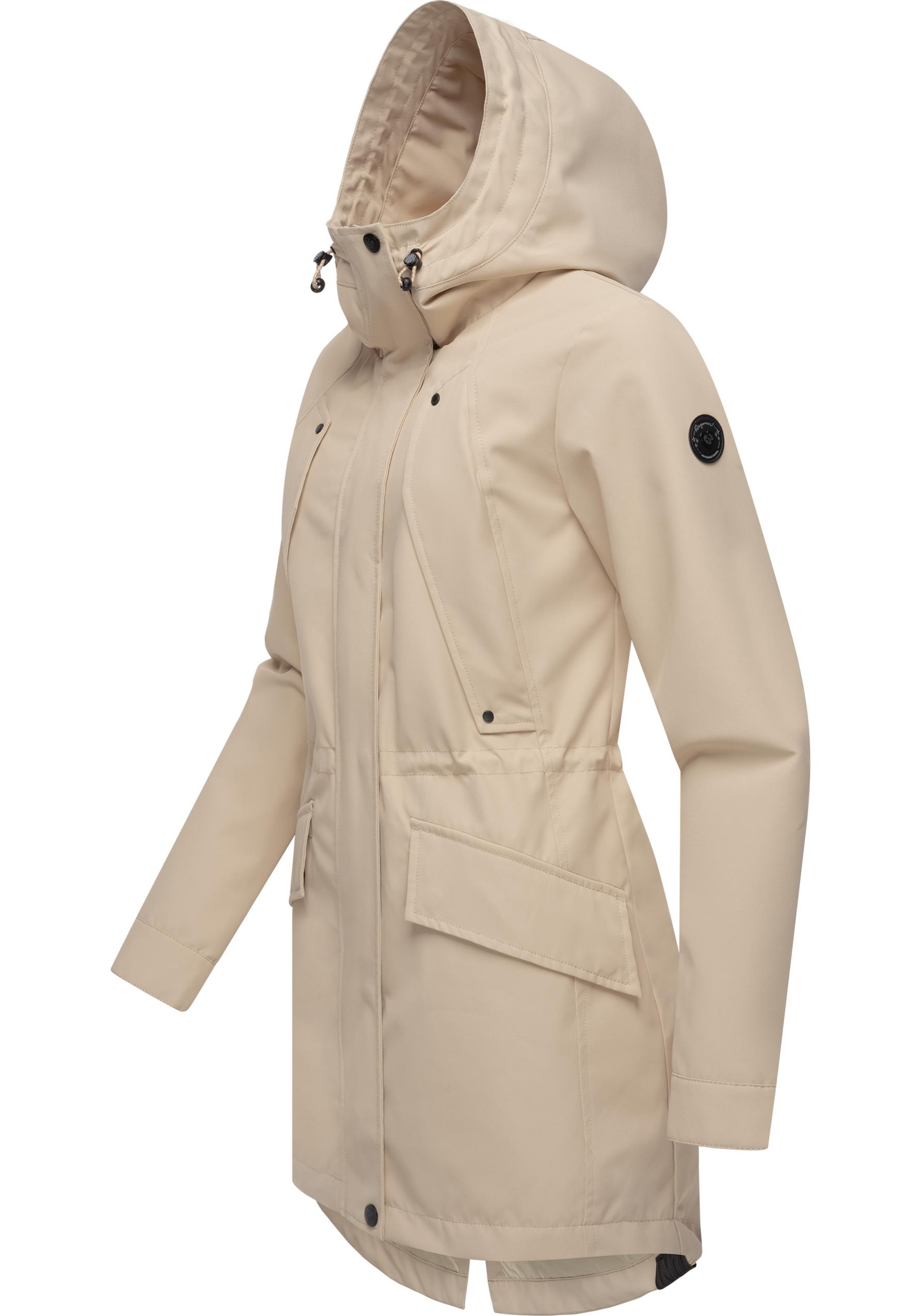Ragwear Regenmantel "Begonia" Wasserdichter Damen Übergangsmantel mit große günstig online kaufen