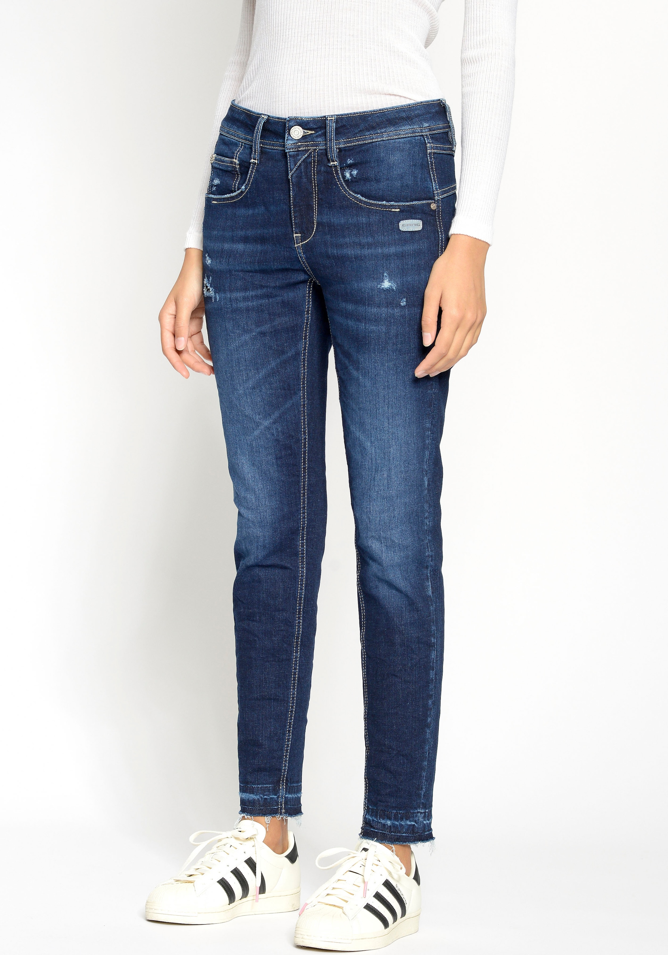 GANG Relax-fit-Jeans "94AMELIE CROPPED", in 5-Pocket-Style