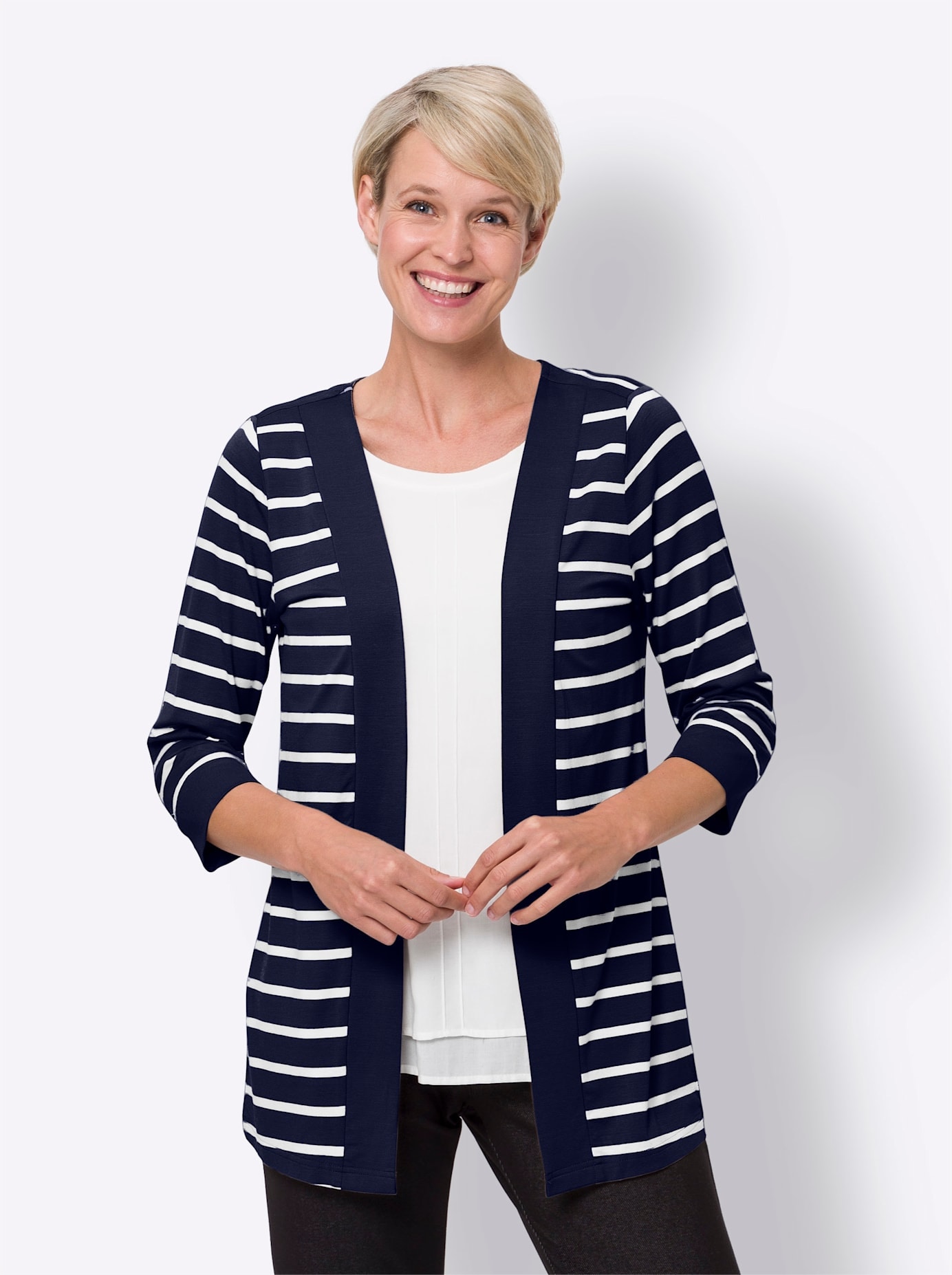Classic Basics Shirtjacke "Shirtjacke" 1 Stk. tlg. günstig online kaufen