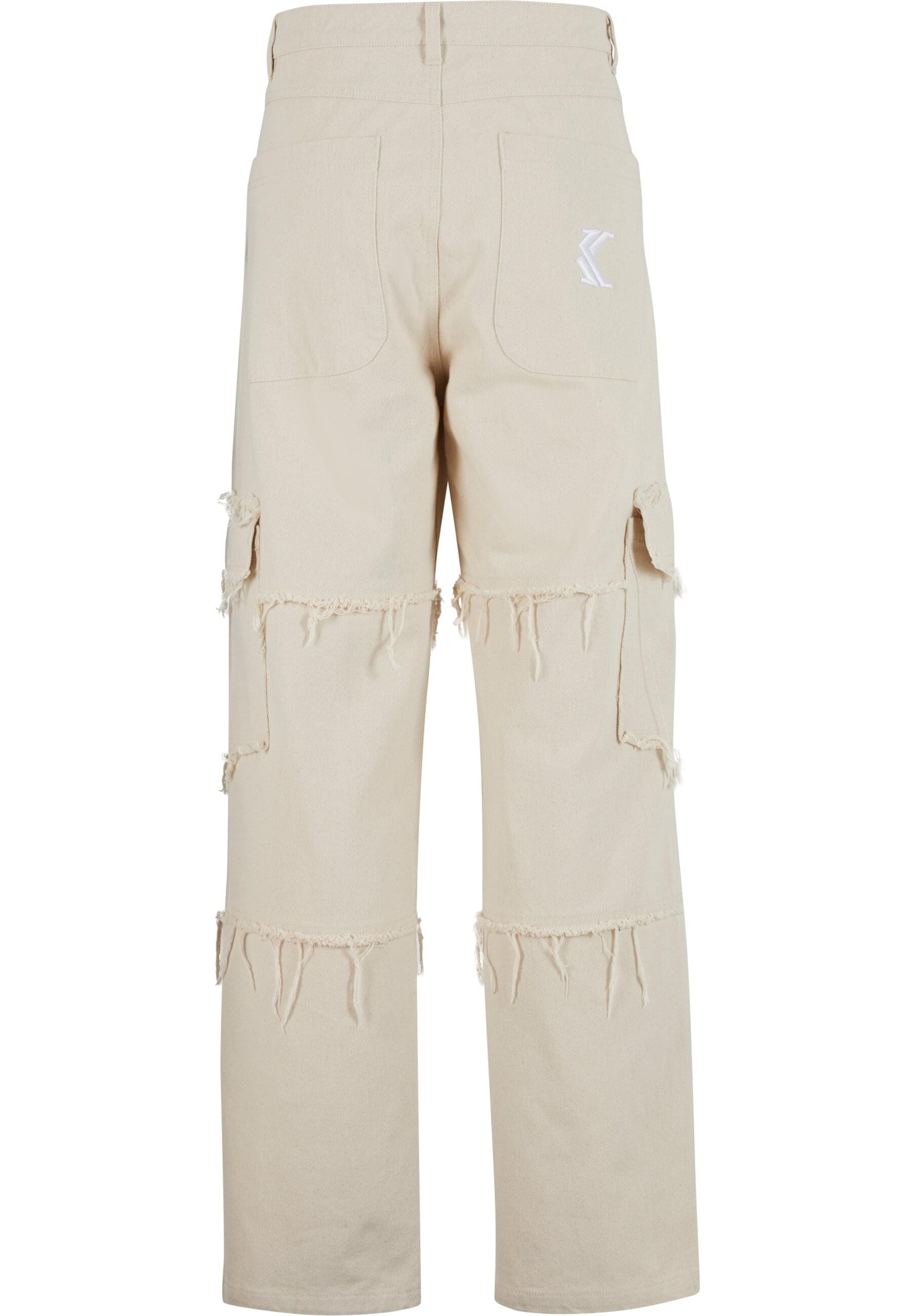 Karl Kani Cargohose »Karl Kani Og Fringed Baggy Cargo Pants«, (1 tlg.)
