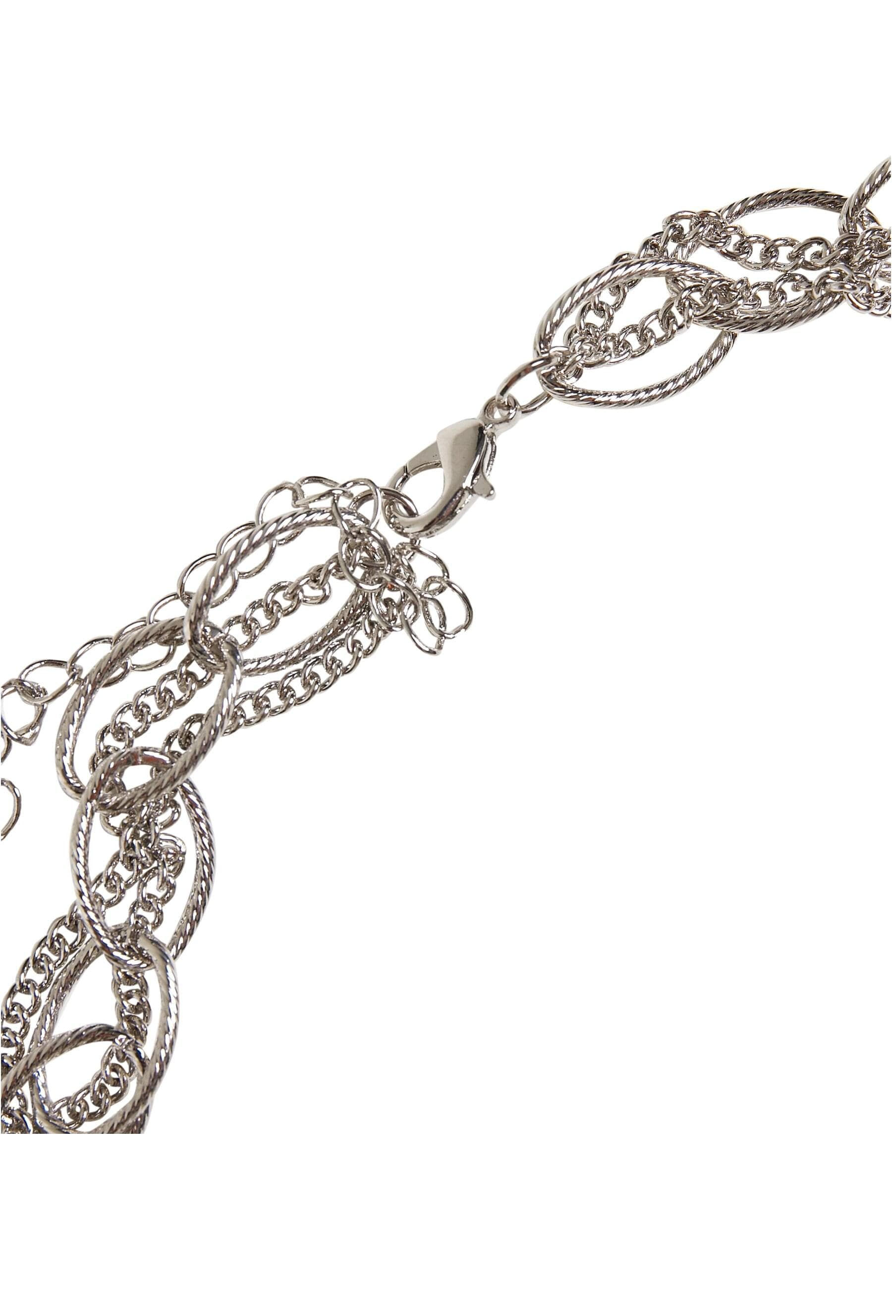 URBAN CLASSICS Edelstahlkette »Urban Classics Unisex Ocean Layering Necklace«