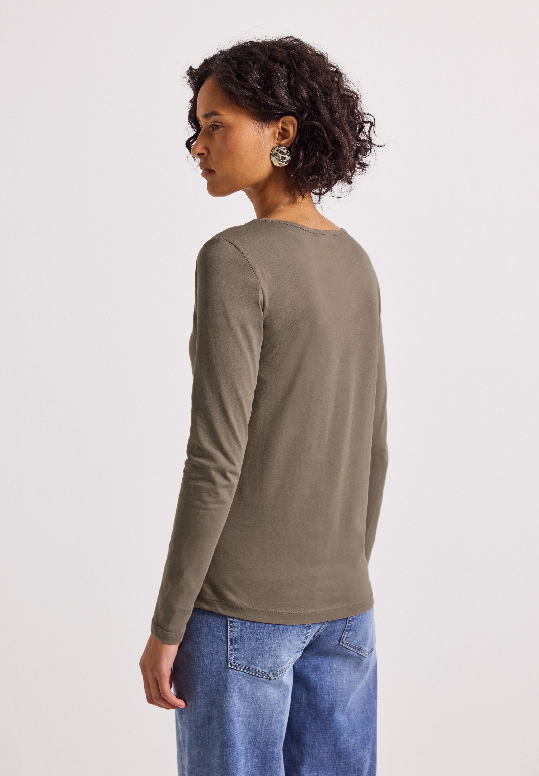 STREET ONE Langarmshirt, Basic