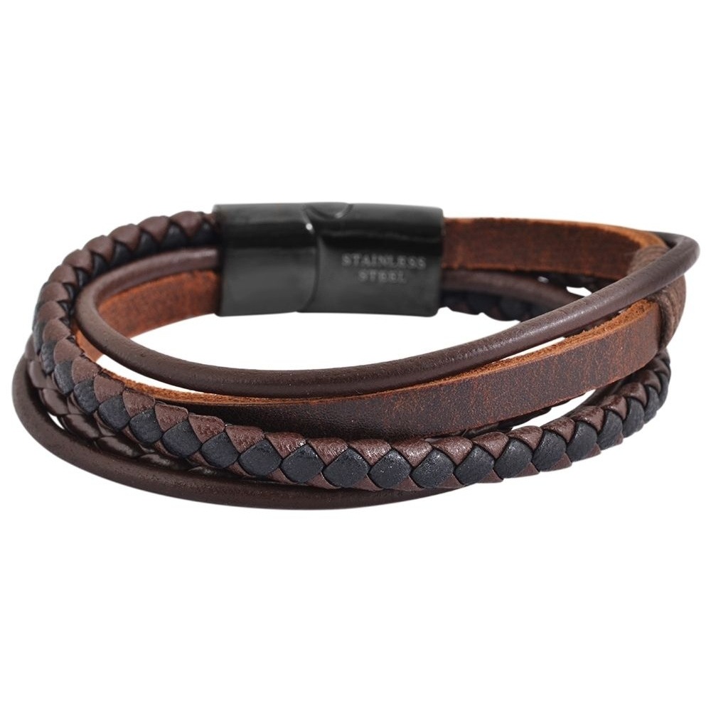 Adelia´s Armband »Unisex Armband – Lederarmband aus Leder 20 cm« Schöne Geschenkidee zum Geburtstag