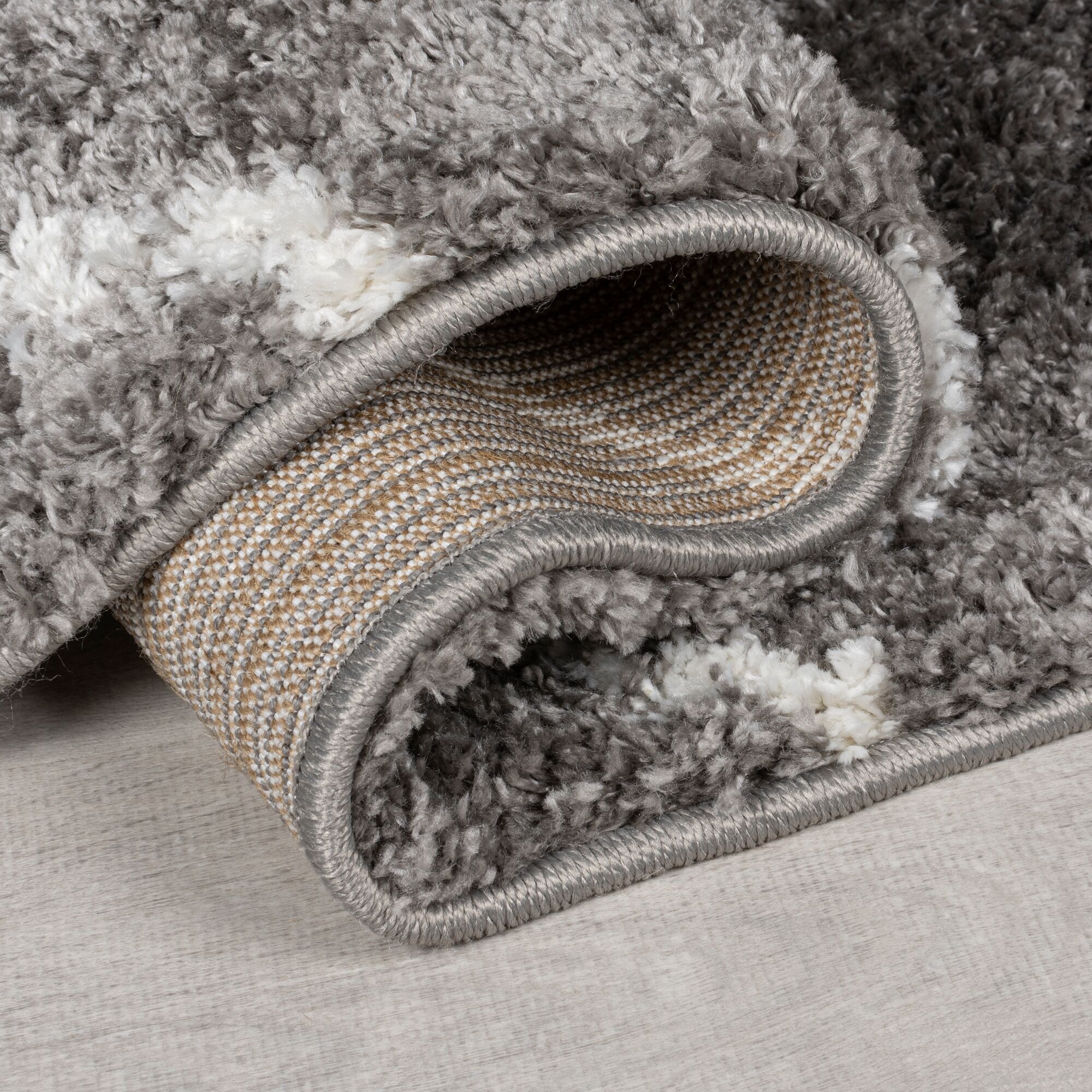 Thumbnail - FLAIR RUGS Hochflor-Teppich "RIAD" rechteckig 40 mm Höhe Berber Muster