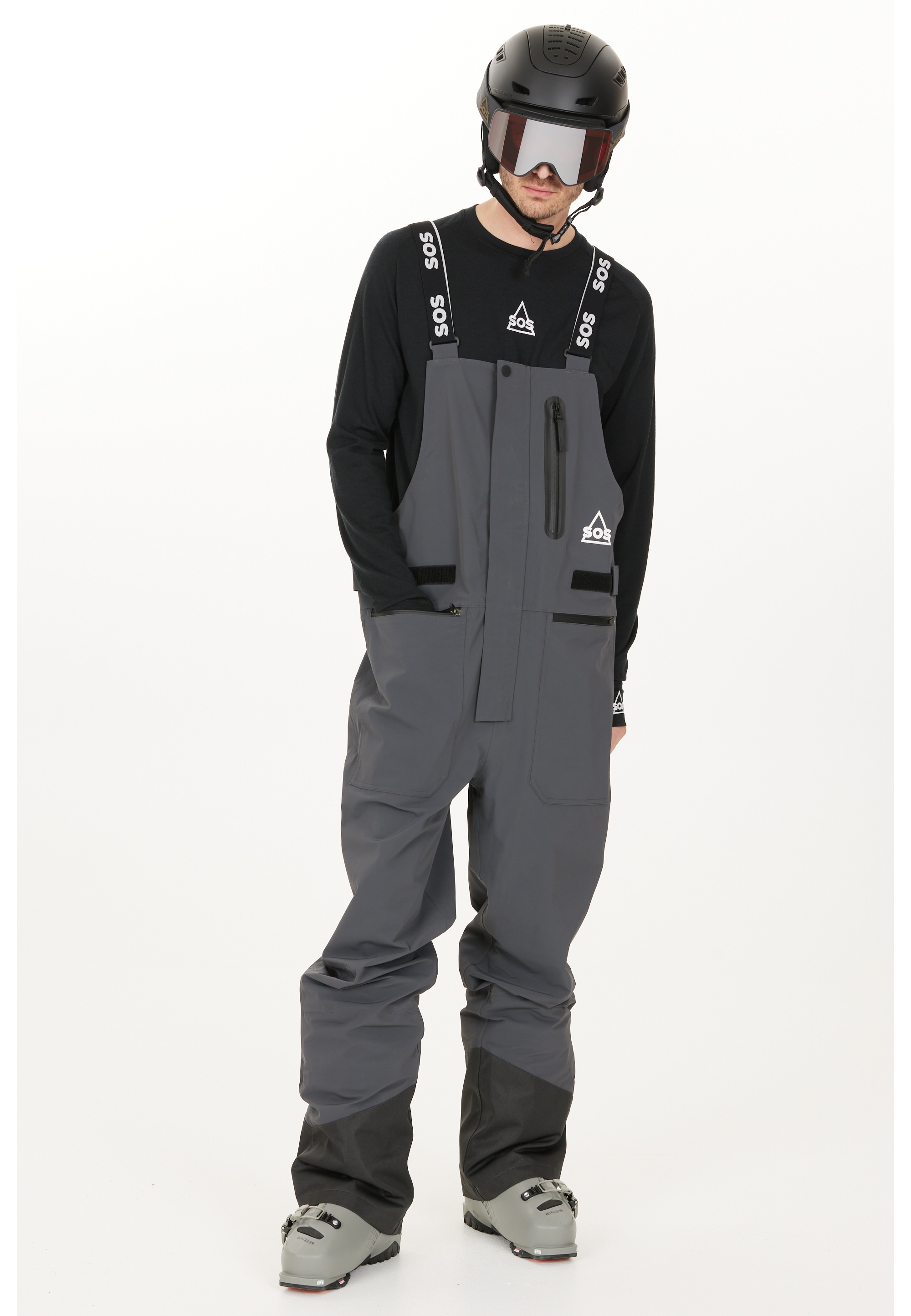 SOS Skihose »Ruka«, mit praktischen Trägern