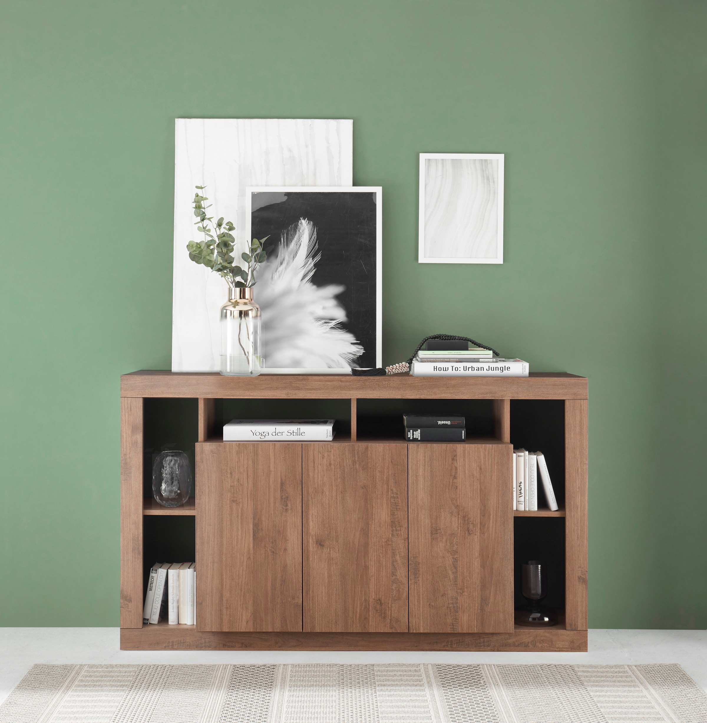 Home affaire Sideboard "Rimini" mit 3 Türen günstig online kaufen