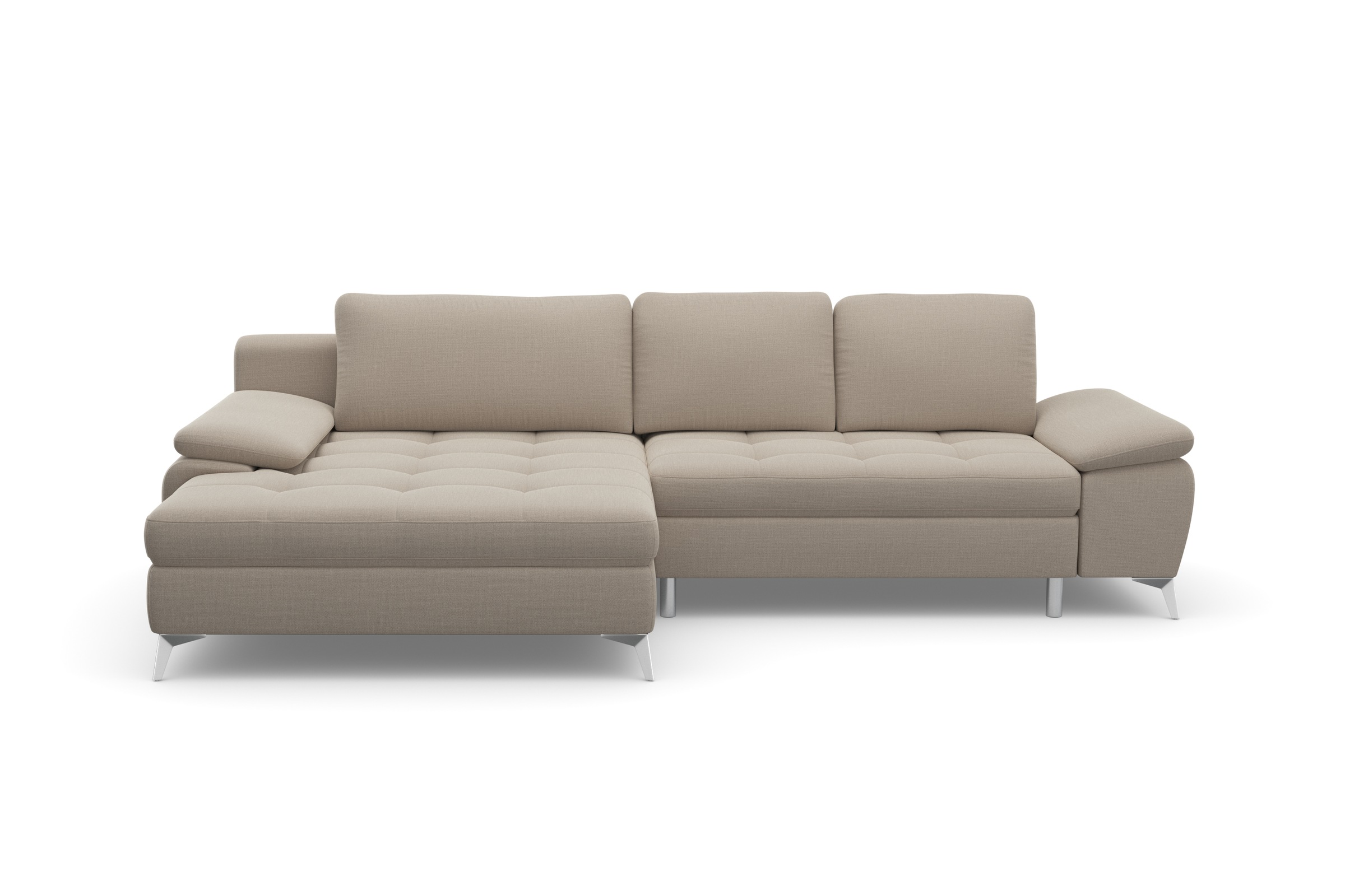 sit&more Ecksofa "Latigo L-Form" mit Mega-Recamiere, wahlweise mit Bettfunk günstig online kaufen