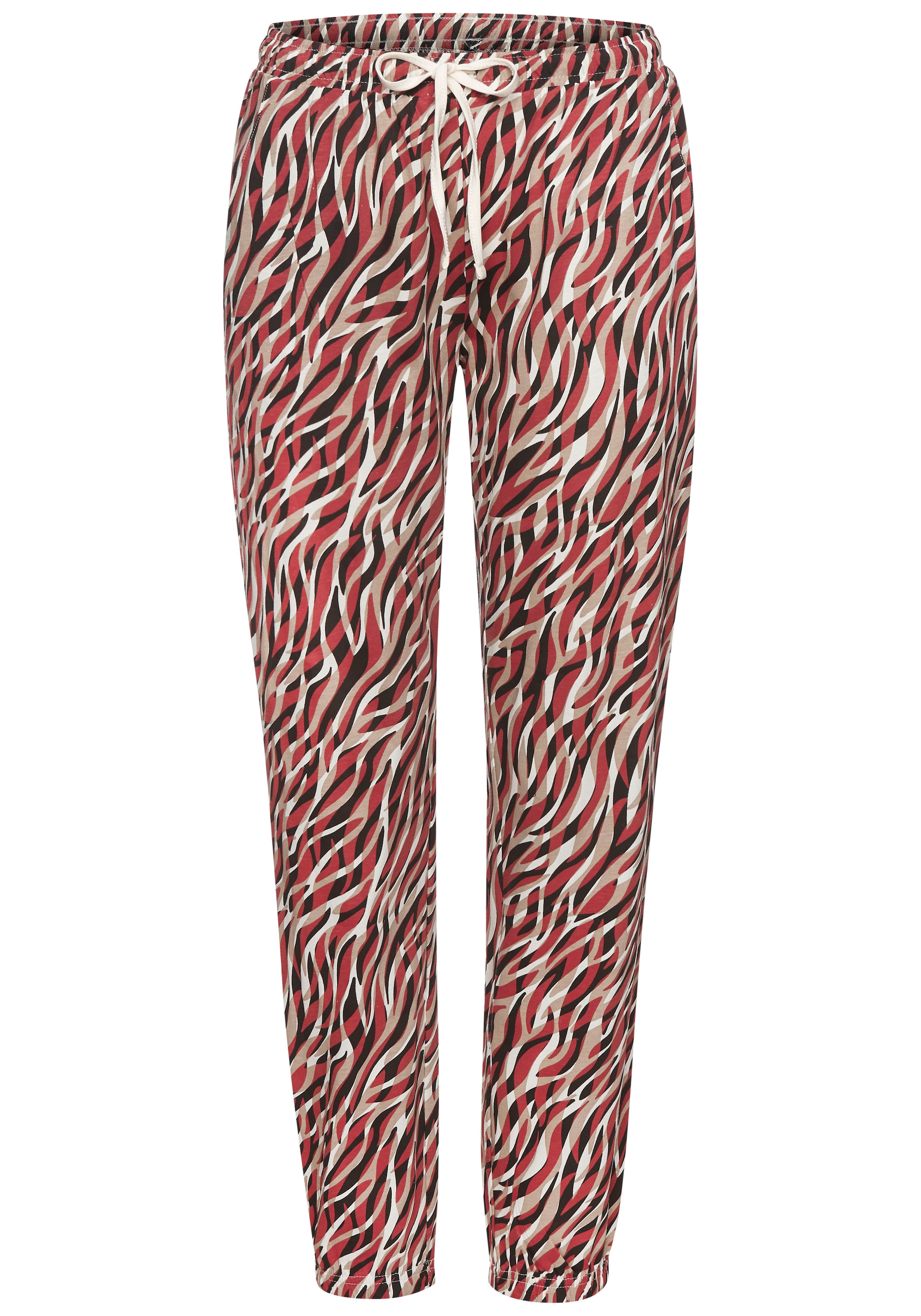 Vivance Dreams Pyjamahose, mit elastischem Hosensaum