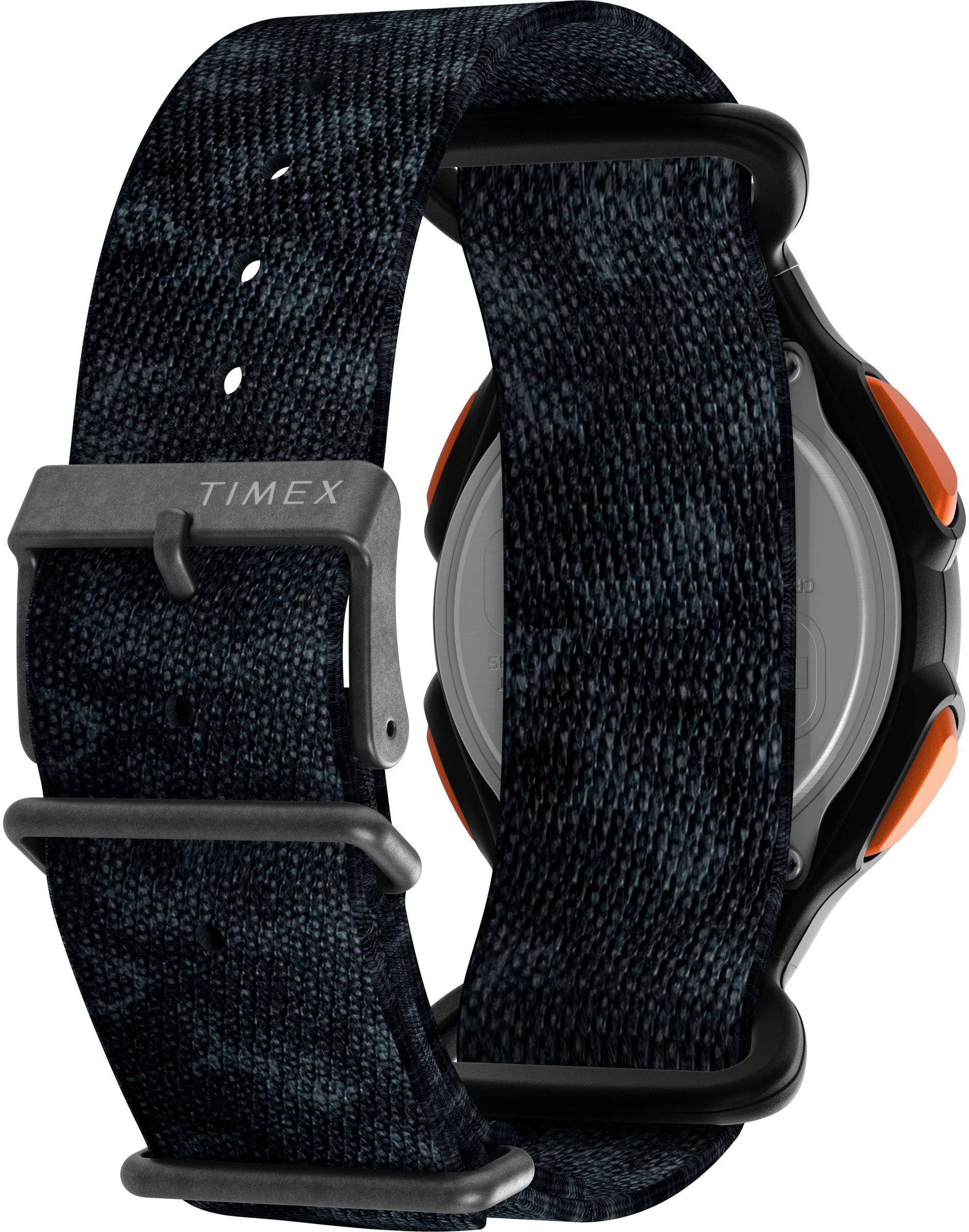 Timex Chronograph »IRONMAN MODERN VINTAGE«, Quarzuhr, Armbanduhr,Herrenuhr,digital,Textilarmband,Stoppfunktion,Tag