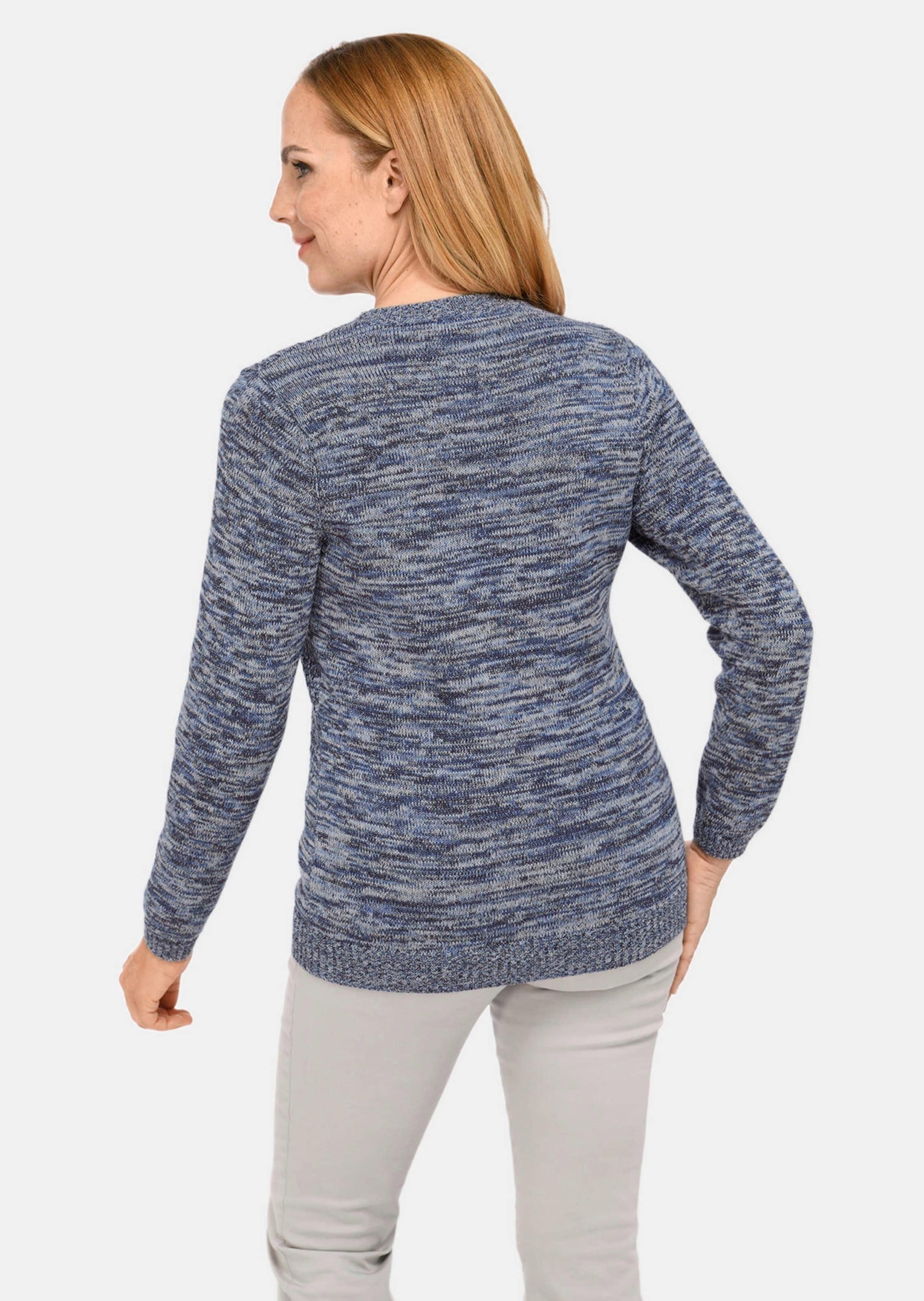 GOLDNER Strickpullover »Pullover Pullover mit Glanzgarn«