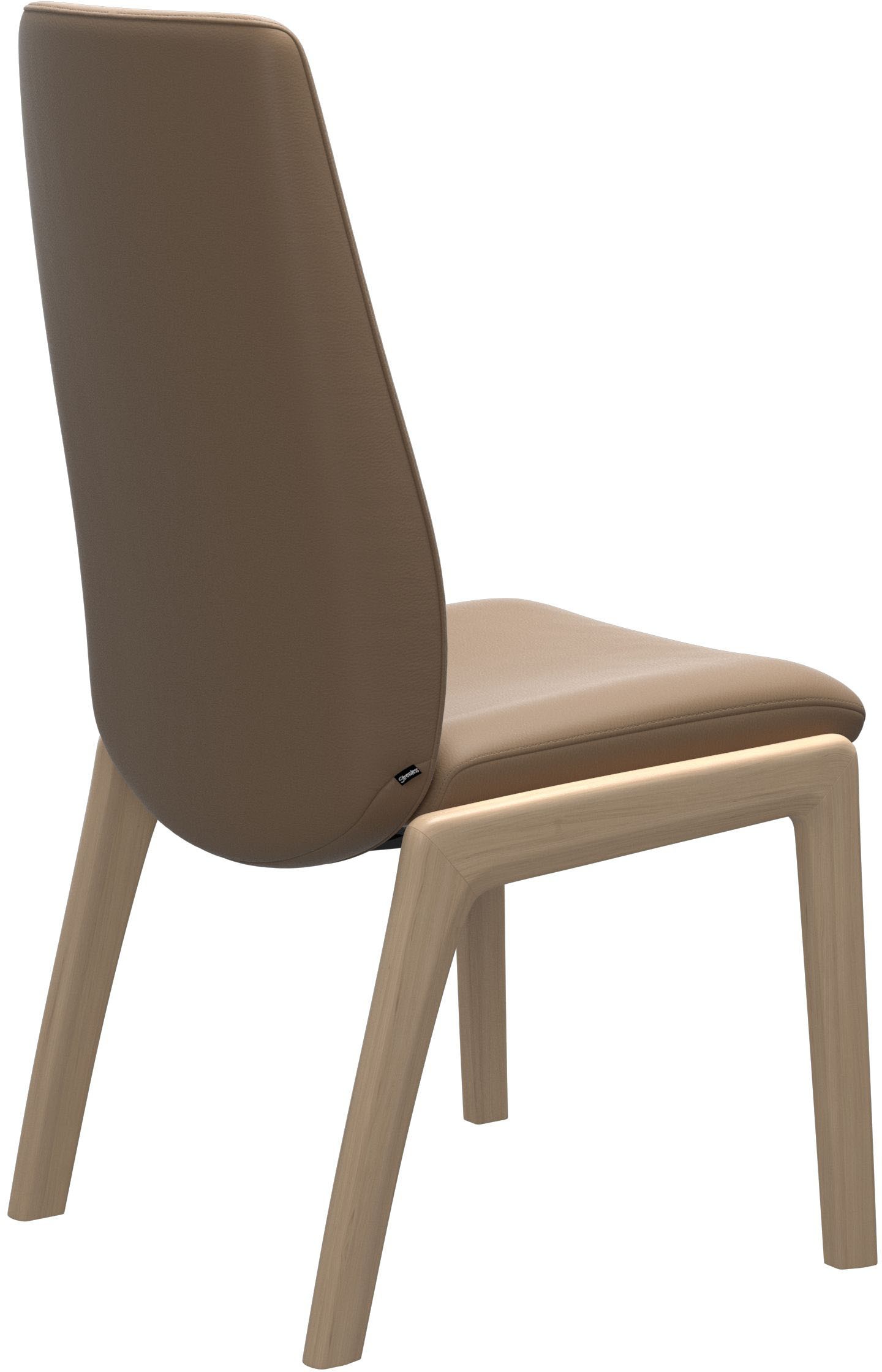 Stressless® Polsterstuhl »Laurel«, Leder PALOMA, High Back, Größe L, mit abgerundeten Beinen in Eiche natur