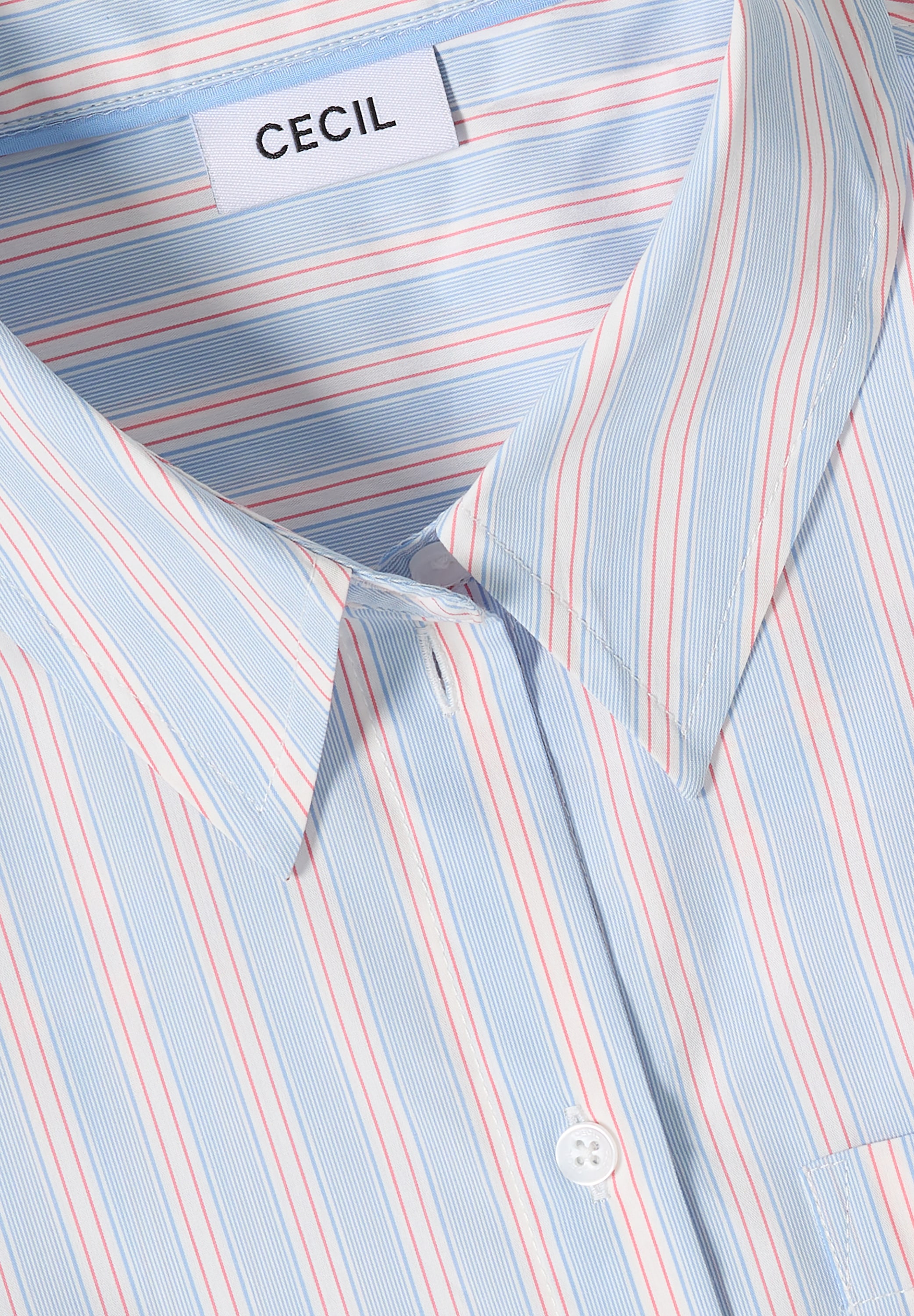 Cecil Langarmbluse mit Knopfleiste