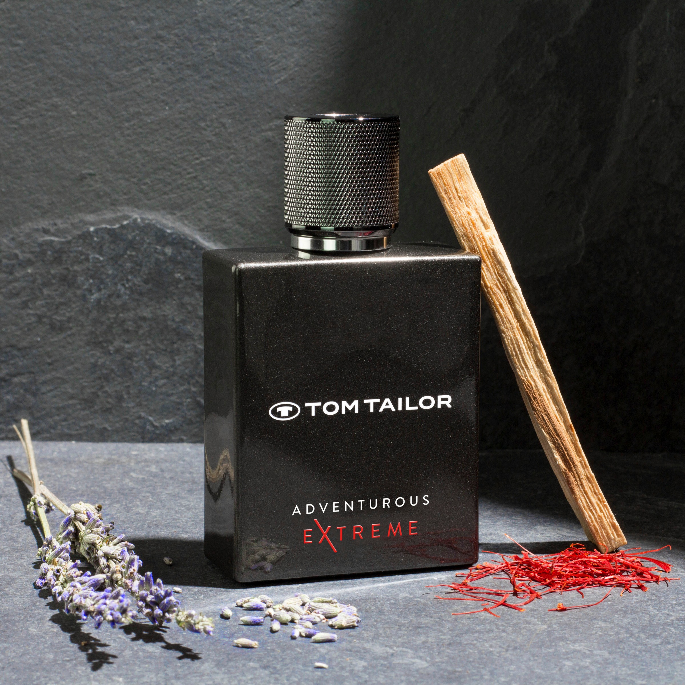 TOM TAILOR Eau de Toilette »EXTREME for him EdT 50ml«, Orientalischer Duft mit Safran, Lavendel, Kaschmirholz und Guajak.