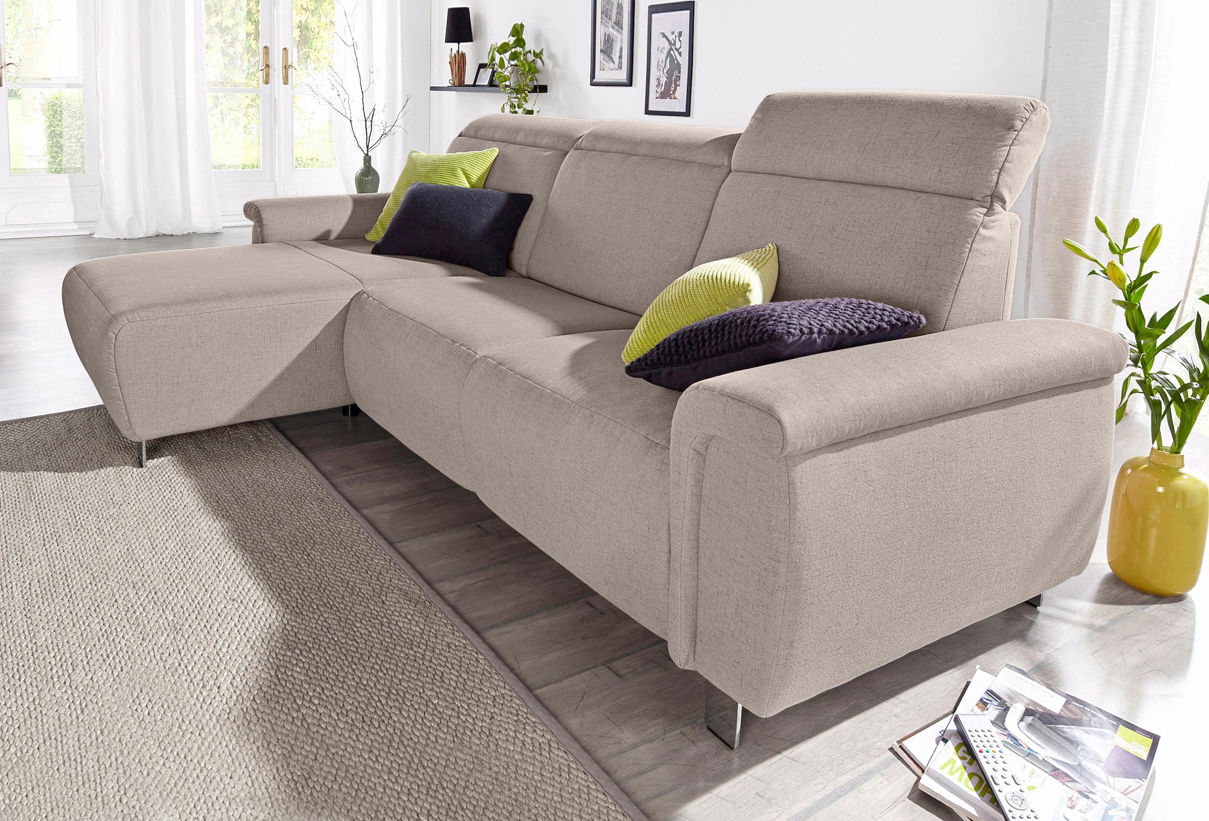 Ecksofa »Township L-Form«, wahlweise mit elektrischer Wallfree-Funktion