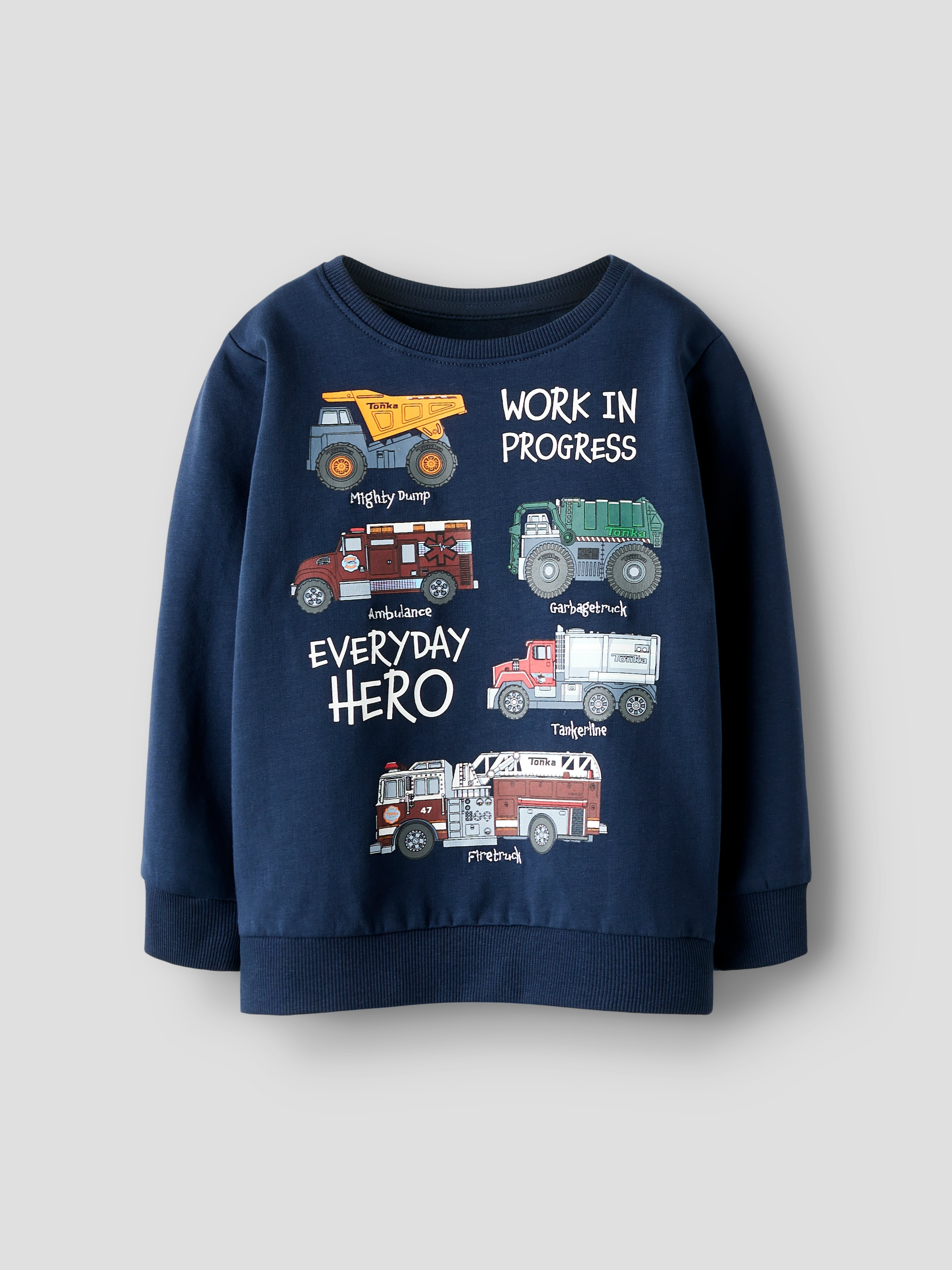 Name It Sweatshirt »NMMORSON TONKA NREG SWEAT BRU CPLG«
