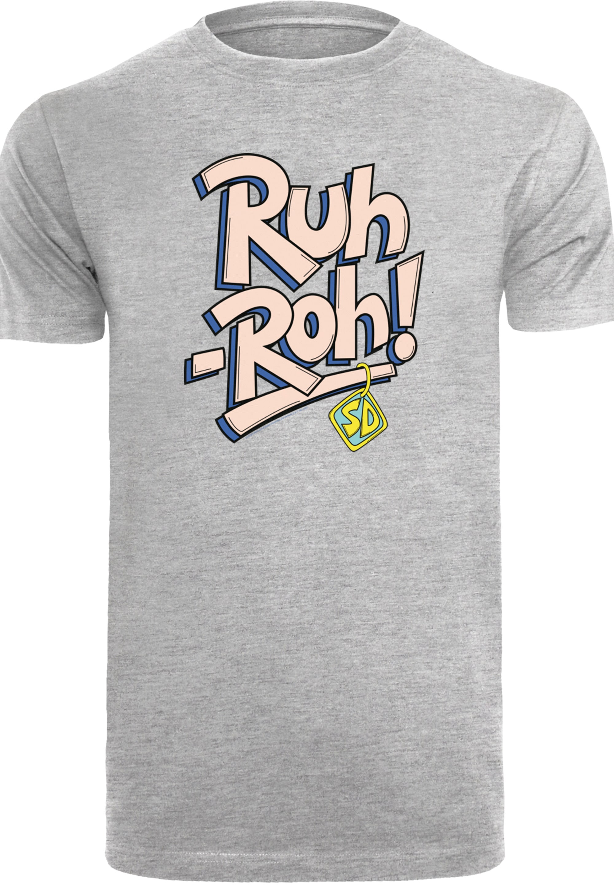F4NT4STIC T-Shirt »Scooby Doo Ruh-Roh Dog Tag«, Herren,Premium Merch,Regular-Fit,Basic,Bedruckt