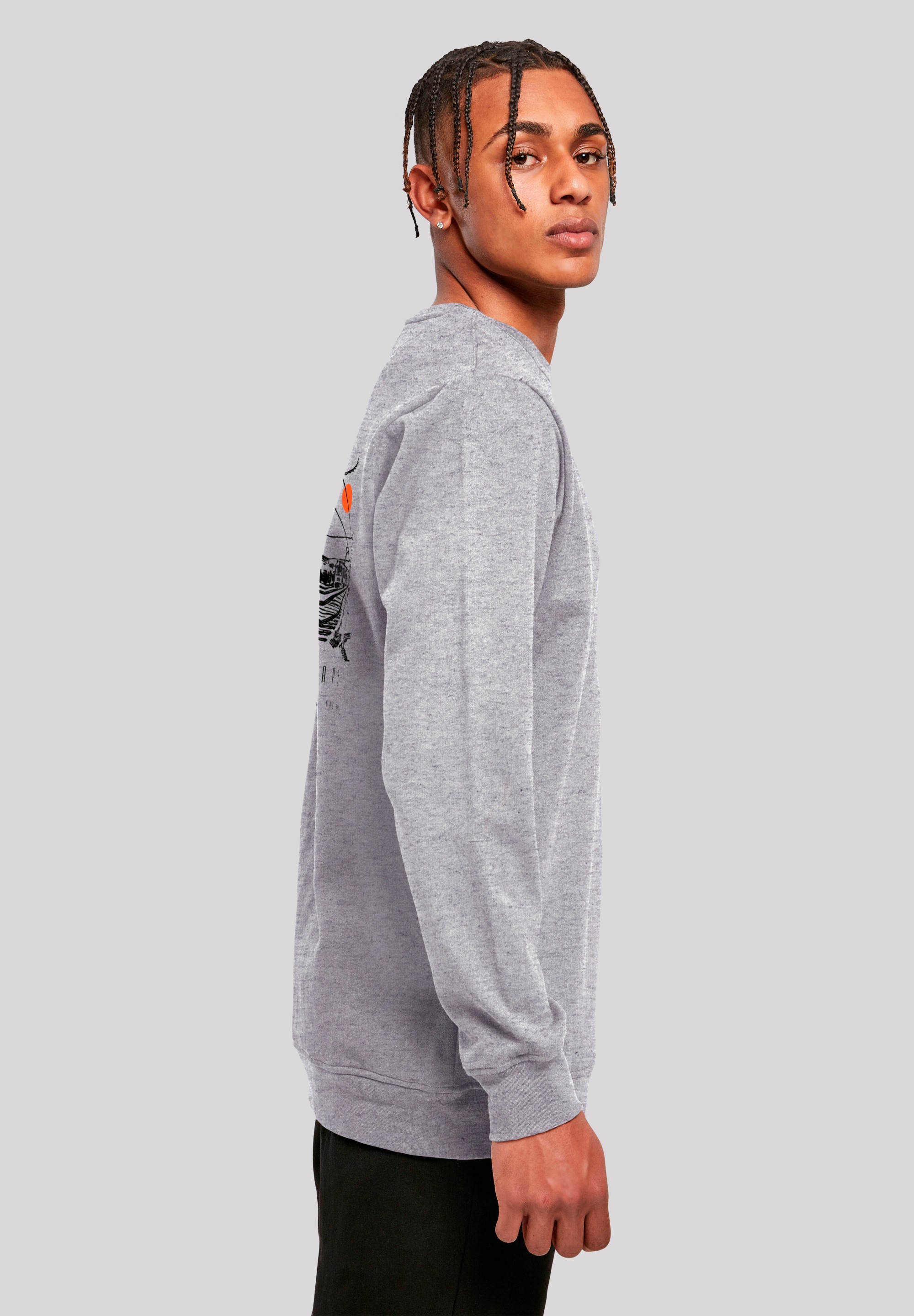 F4NT4STIC Sweatshirt »Escape Discover the World Town Train Station«, Premium Qualität, ESCAPE Collection