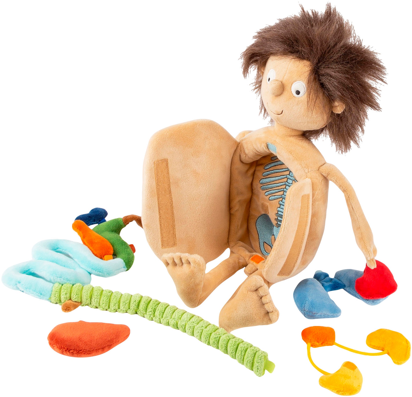 Sigikid Stoffpuppe »PlayQ, Erwin«, zum Forschen und Entdecken