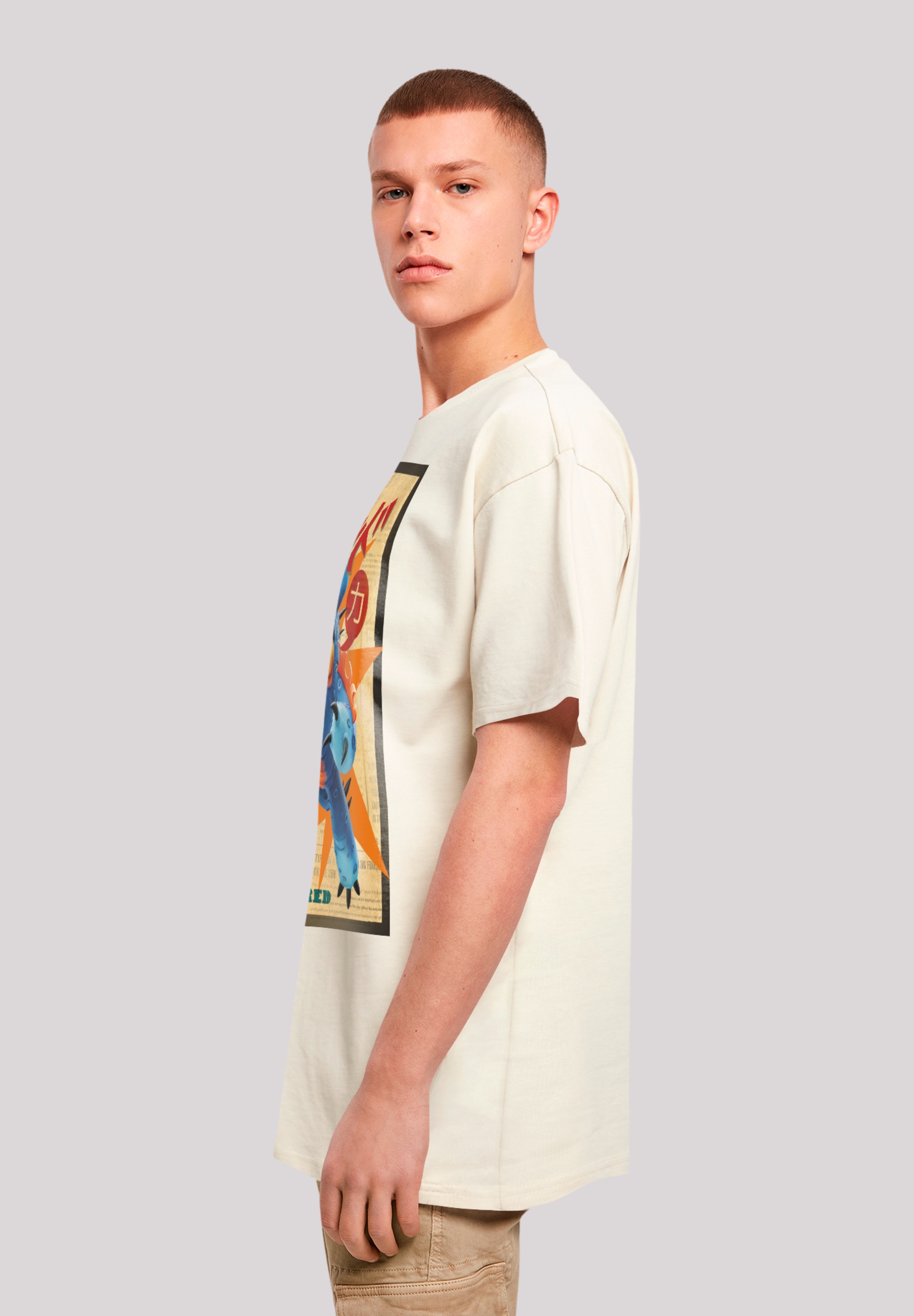 F4NT4STIC T-Shirt »Big Hero 6 Fred Newspaper«, Premium Qualität