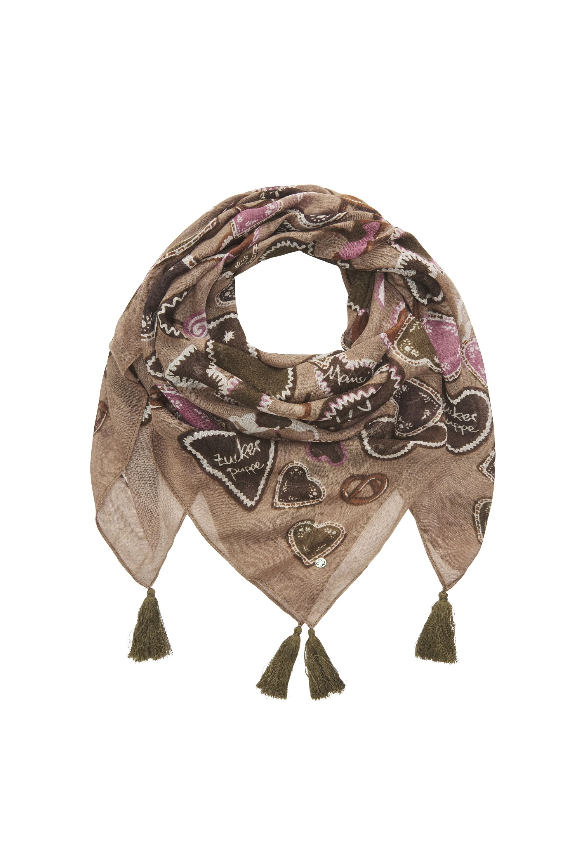 Codello Modetuch »Codello Tuch« mit Oktoberfest-Herzmotiven