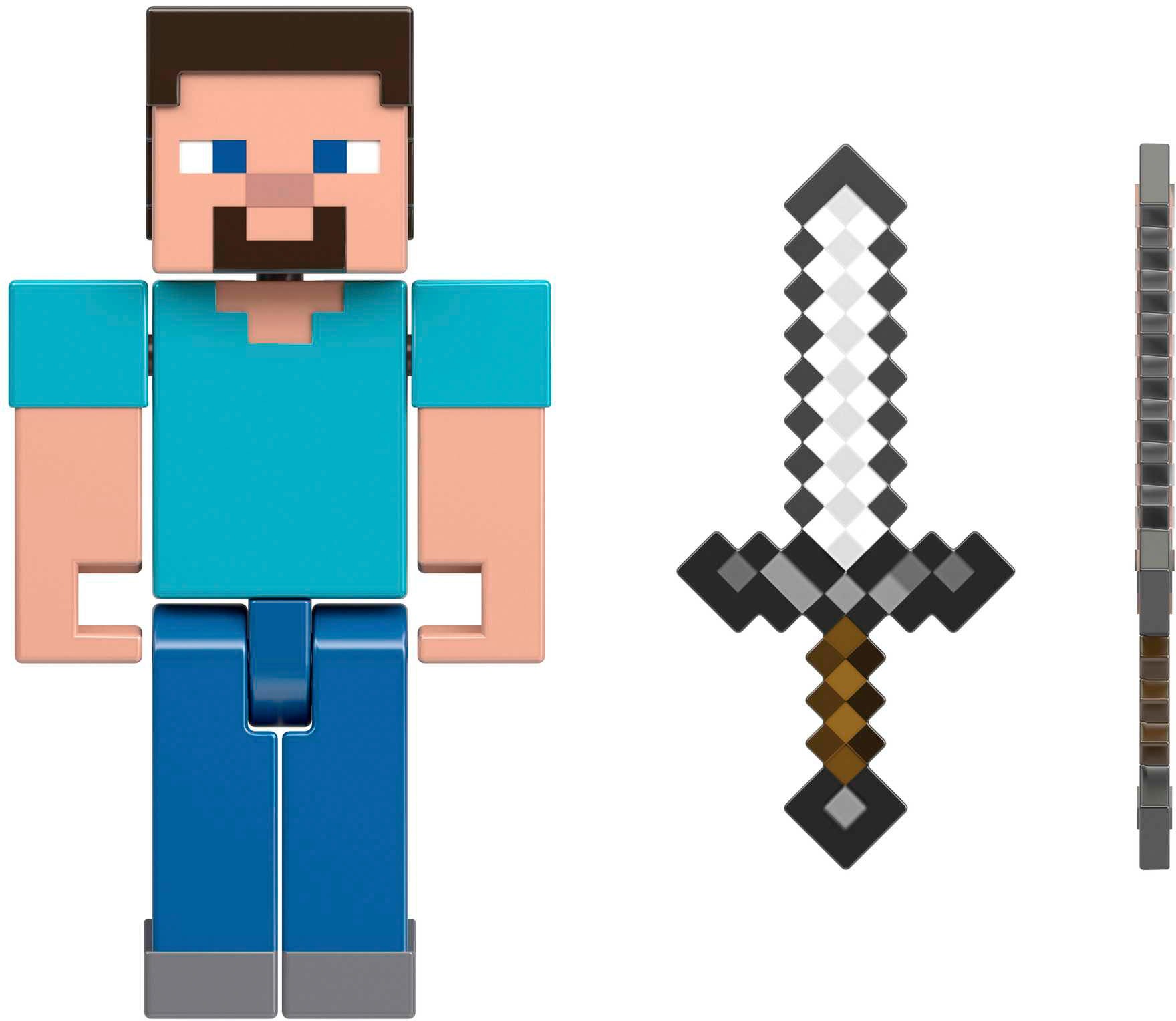 Mattel® Spielfigur »Minecraft, Core Figure Steve«
