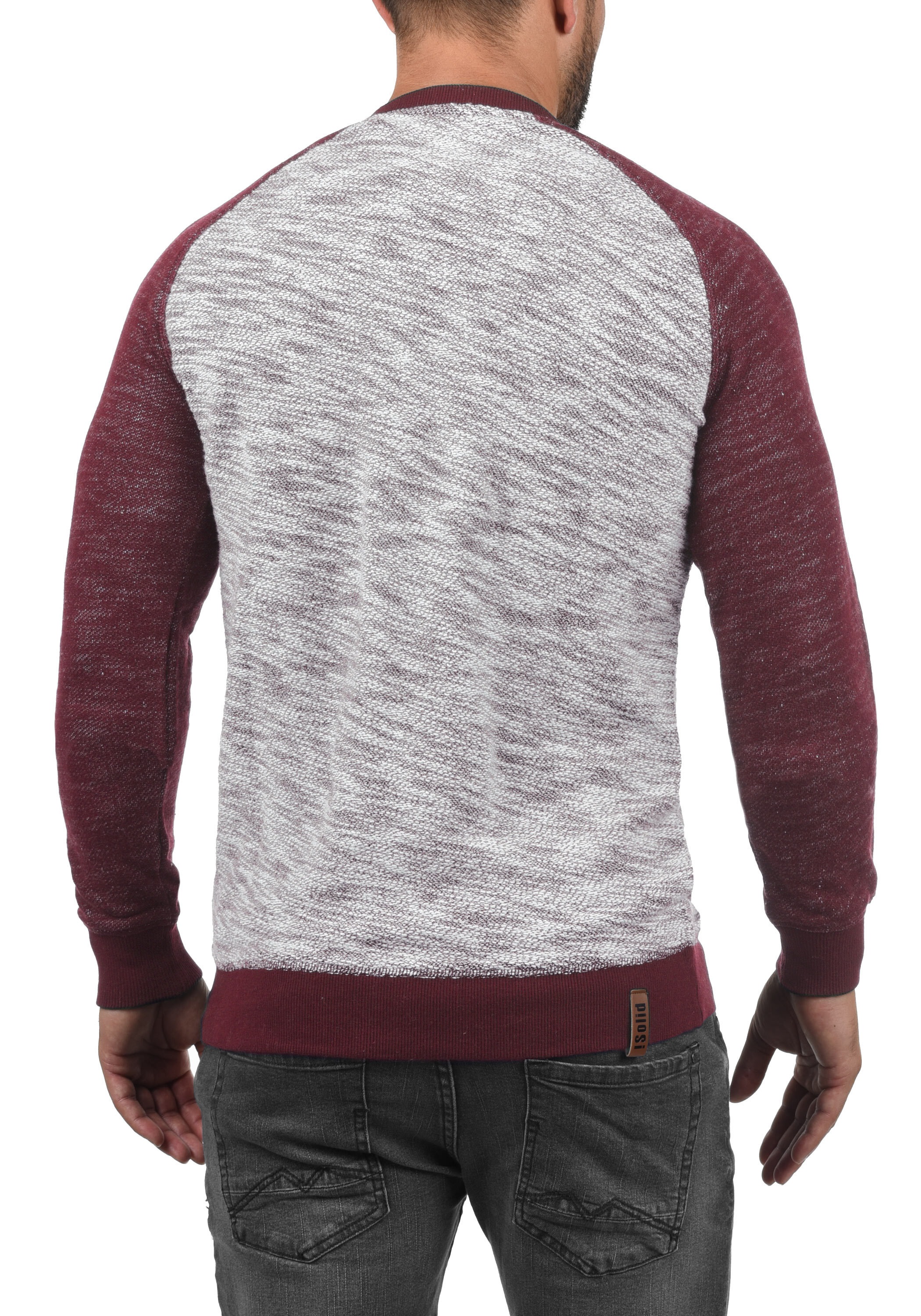Solid Longpullover "Sweatshirt SDFlocker" günstig online kaufen