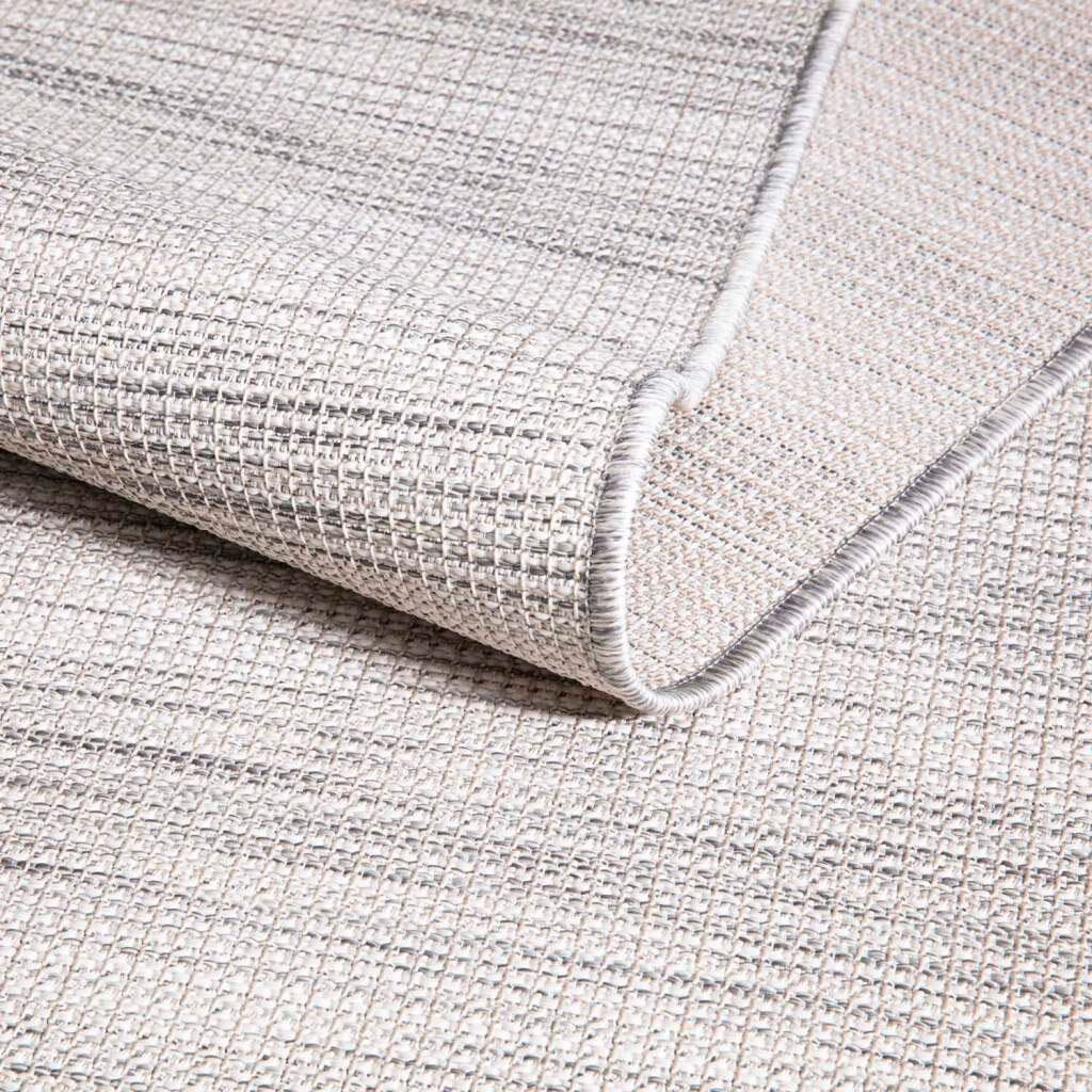 Carpet City Outdoorteppich »PALM3471«, rechteckig, 5 mm Höhe, Wetterfest & UV-beständig, für Balkon, Terrasse, Küche, flach gewebt