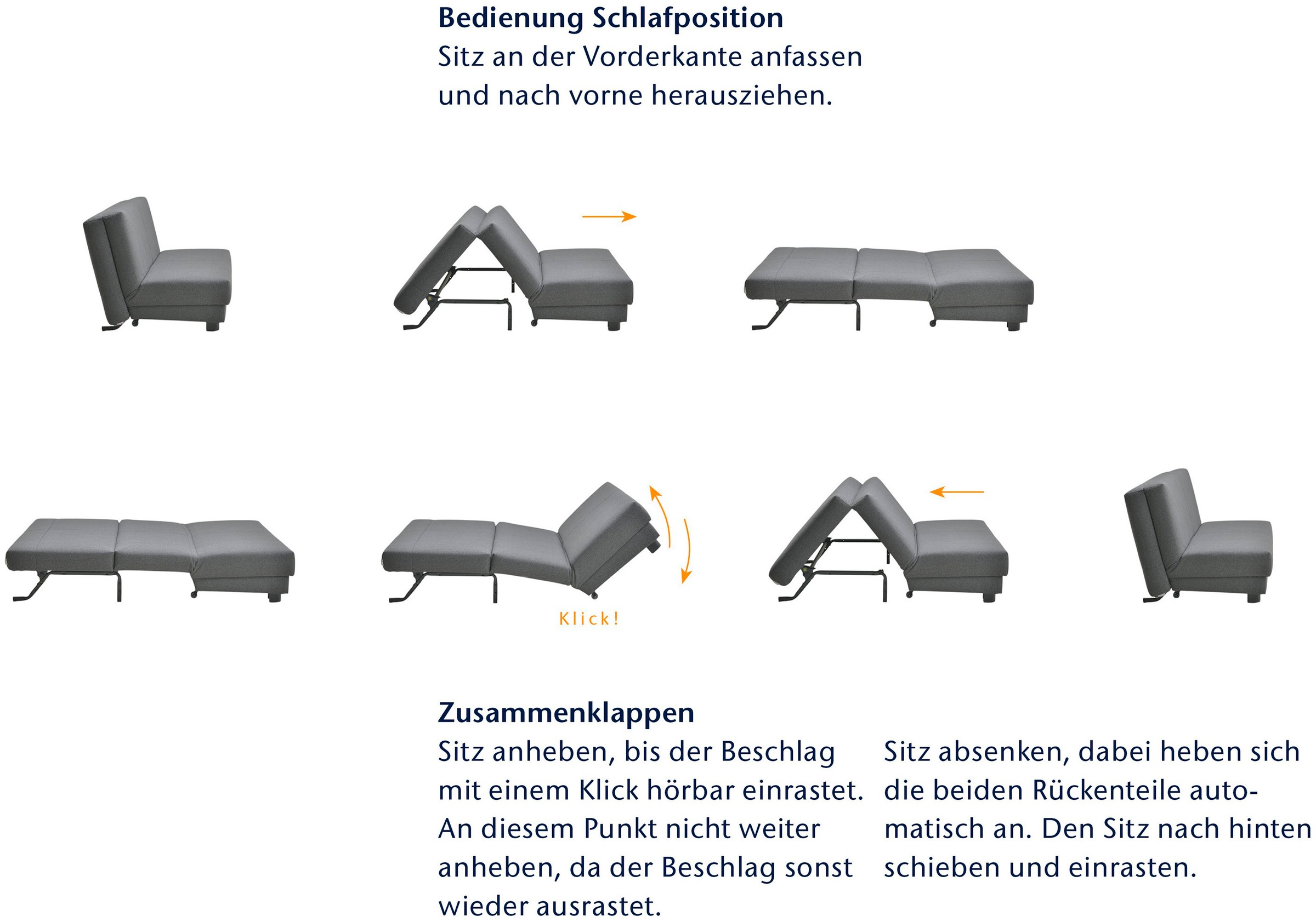 ELL + ELL Minou Sofa Bed Blue-Green 3
