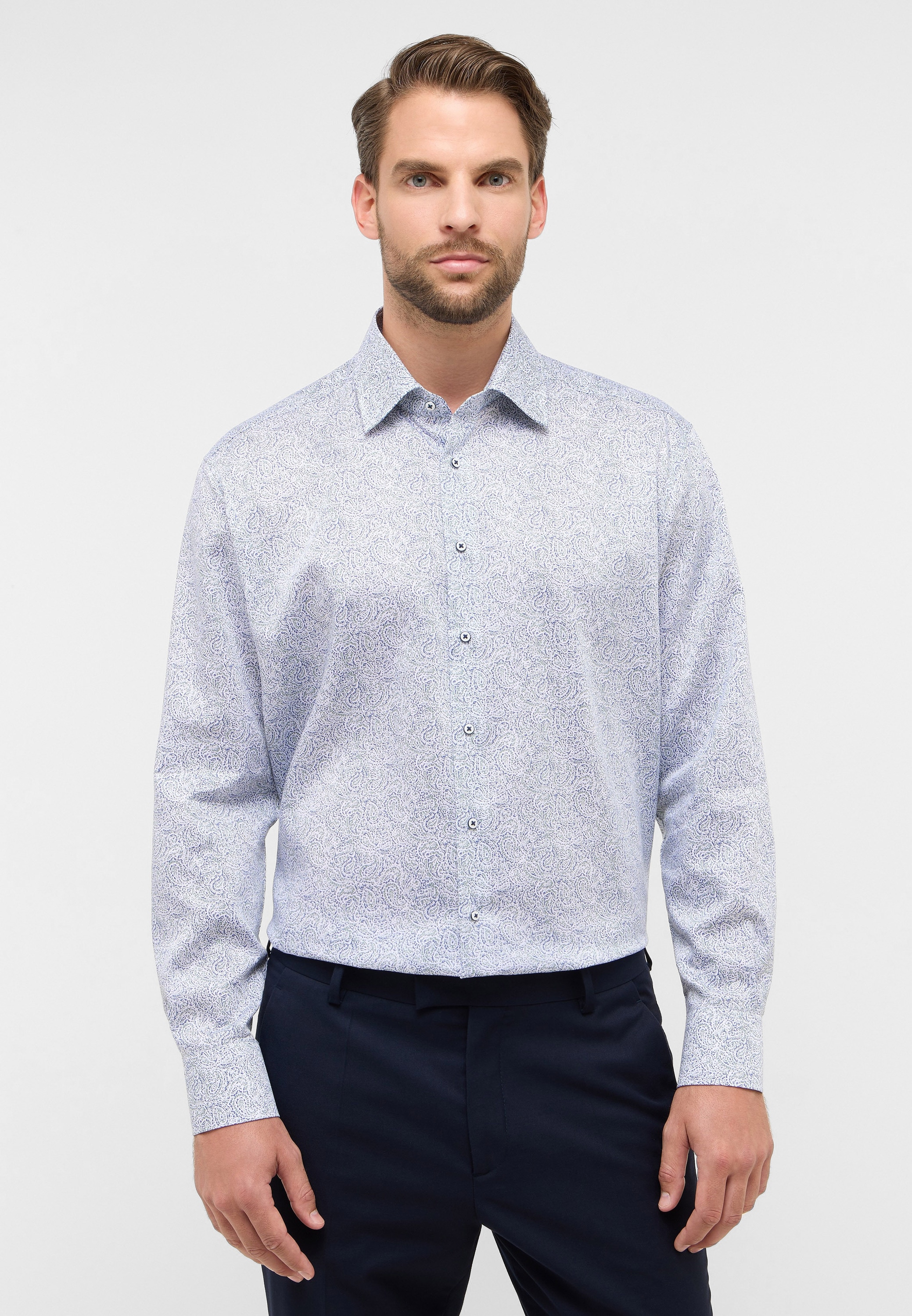 Eterna Langarmhemd "COMFORT FIT", NON IRON (bügelfrei) günstig online kaufen