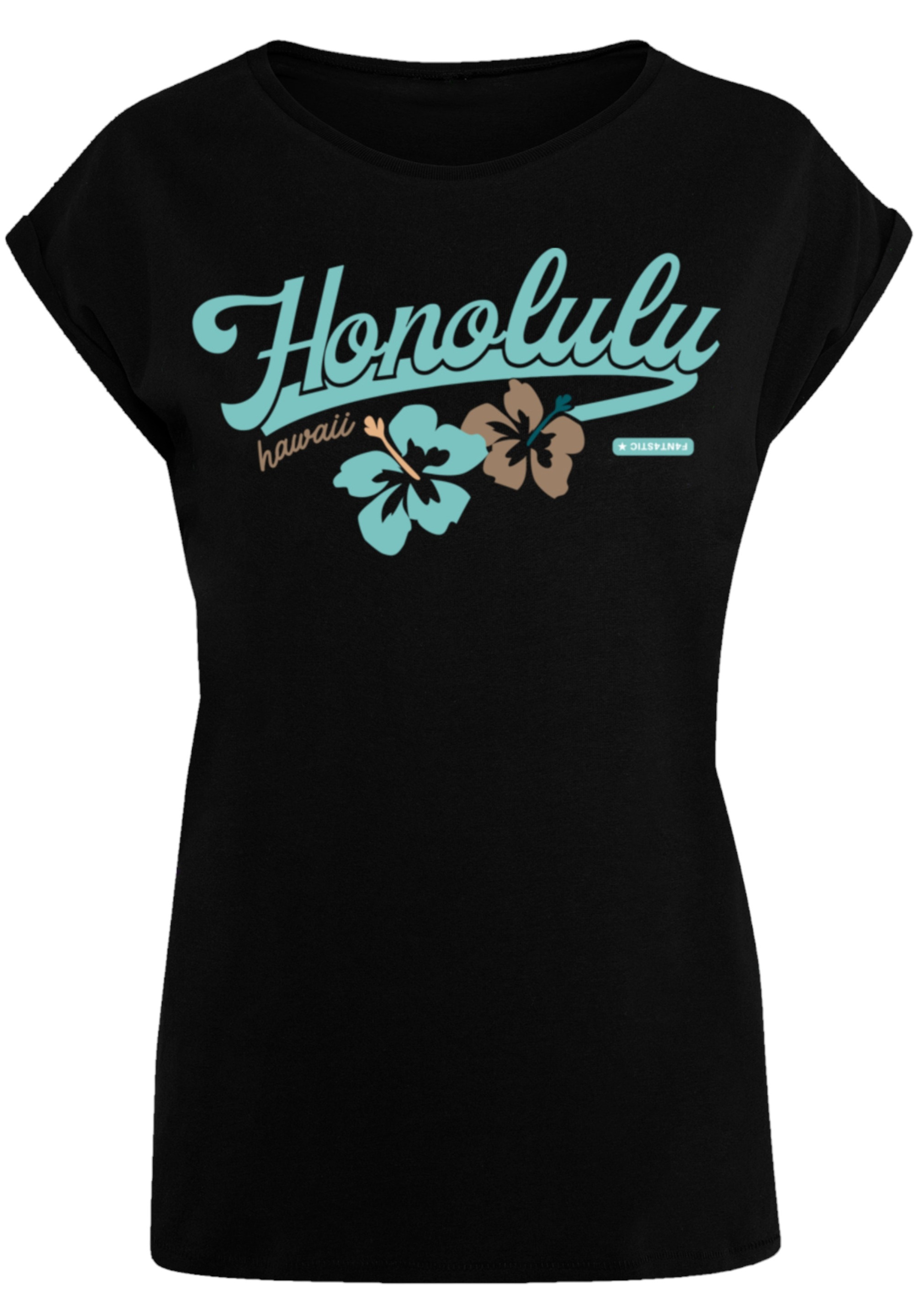 F4NT4STIC T-Shirt "PLUS SIZE Honolulu", Print